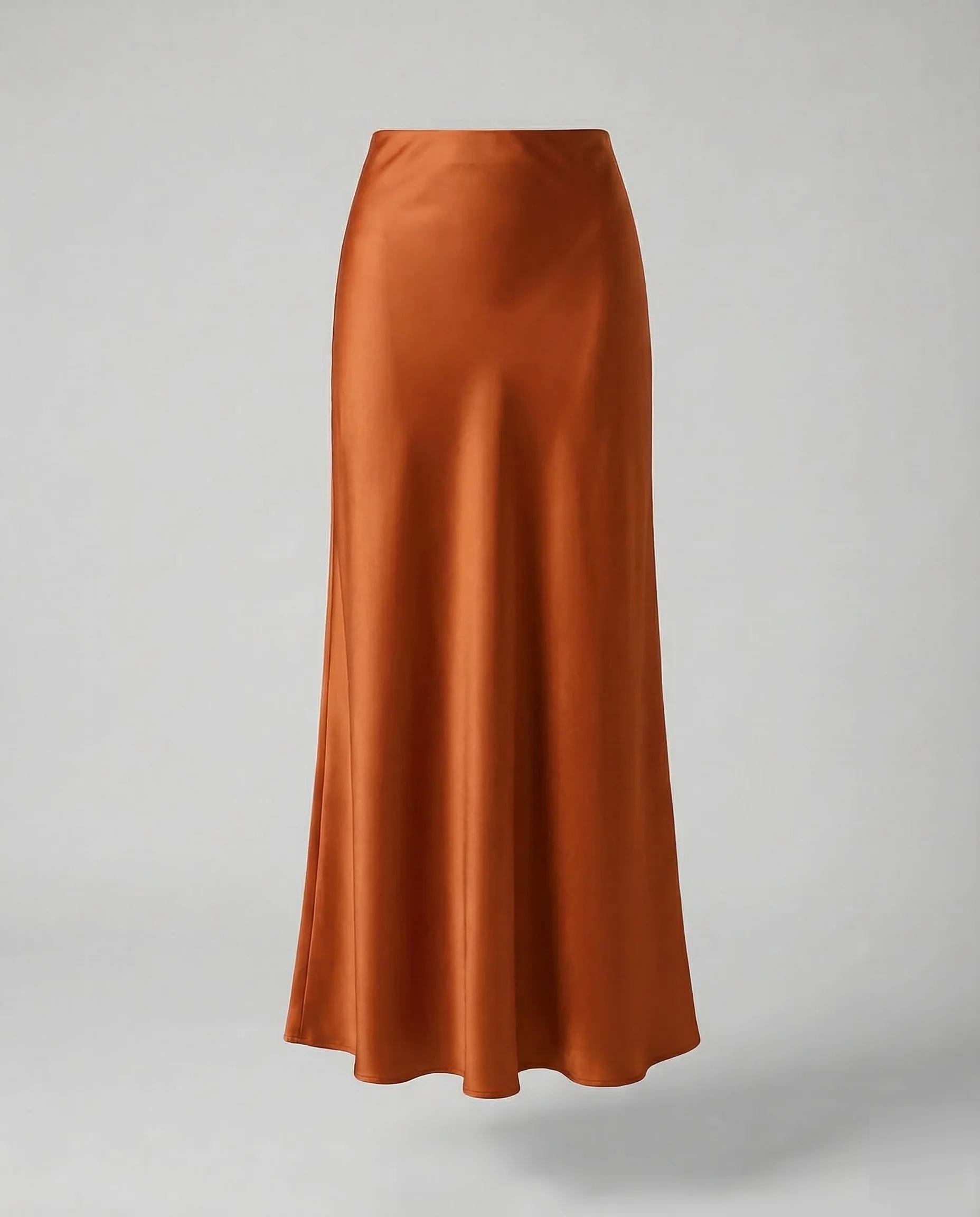 Damen Maxirock Satin High Waist - Image 7