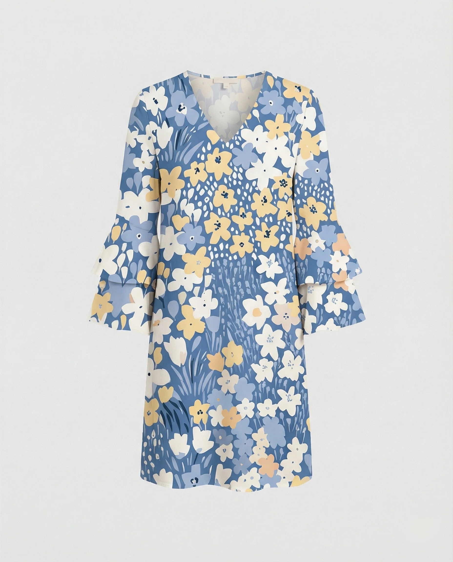 Damen Minikleid floral Sommer - Image 33