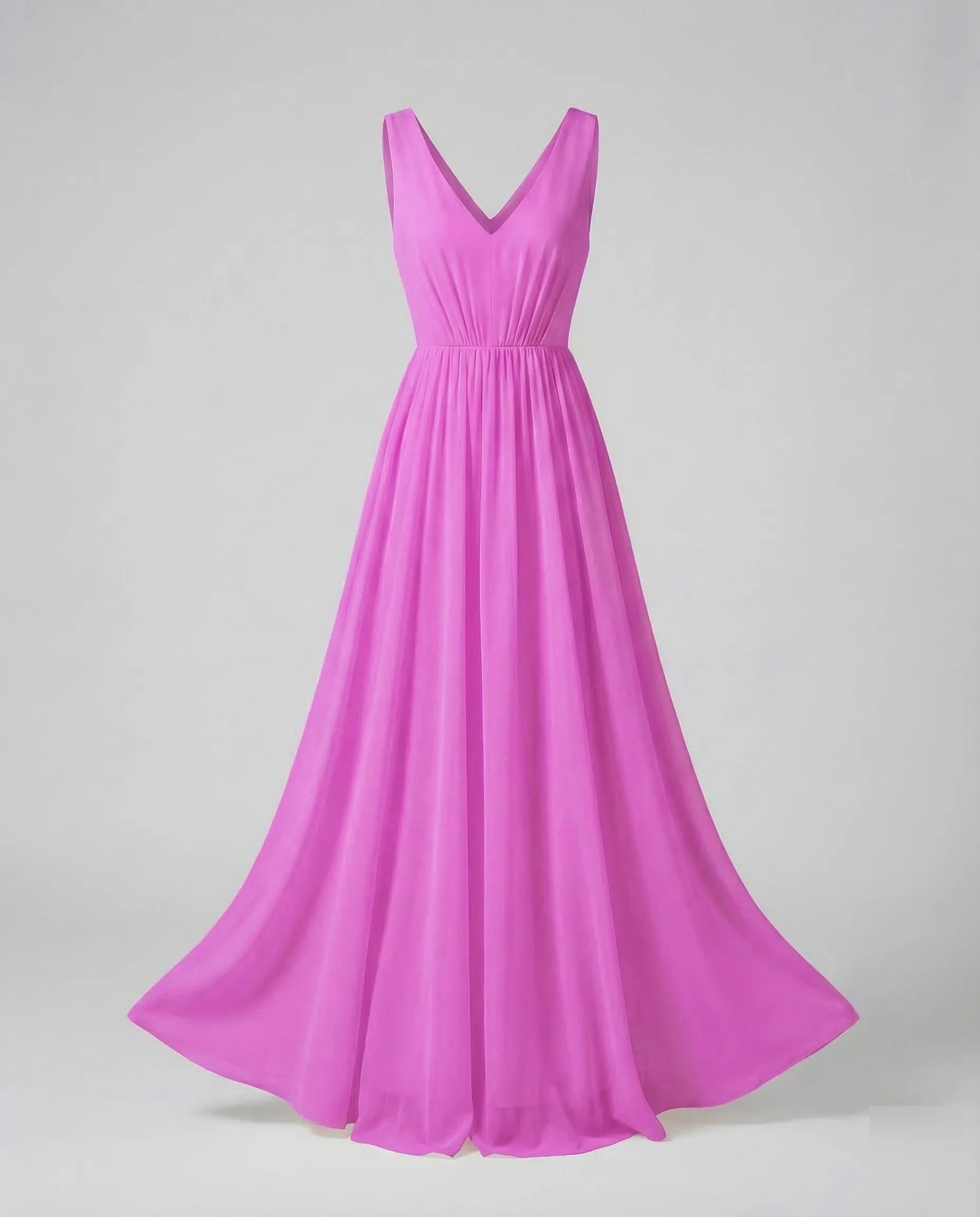 Damen Chiffon Maxikleid Empire - Image 10