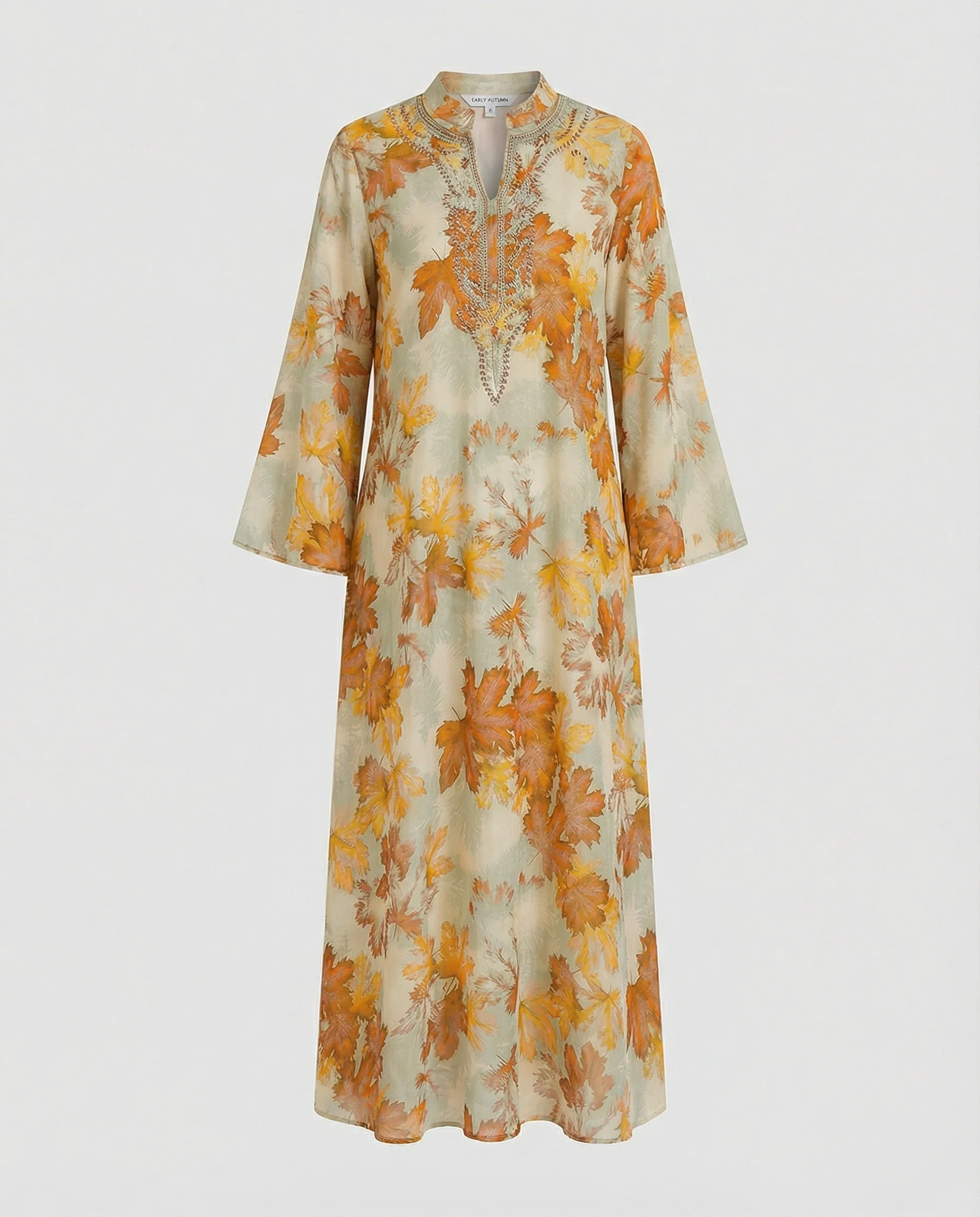 Maxikleid Damen Kimono Stil - Image 5