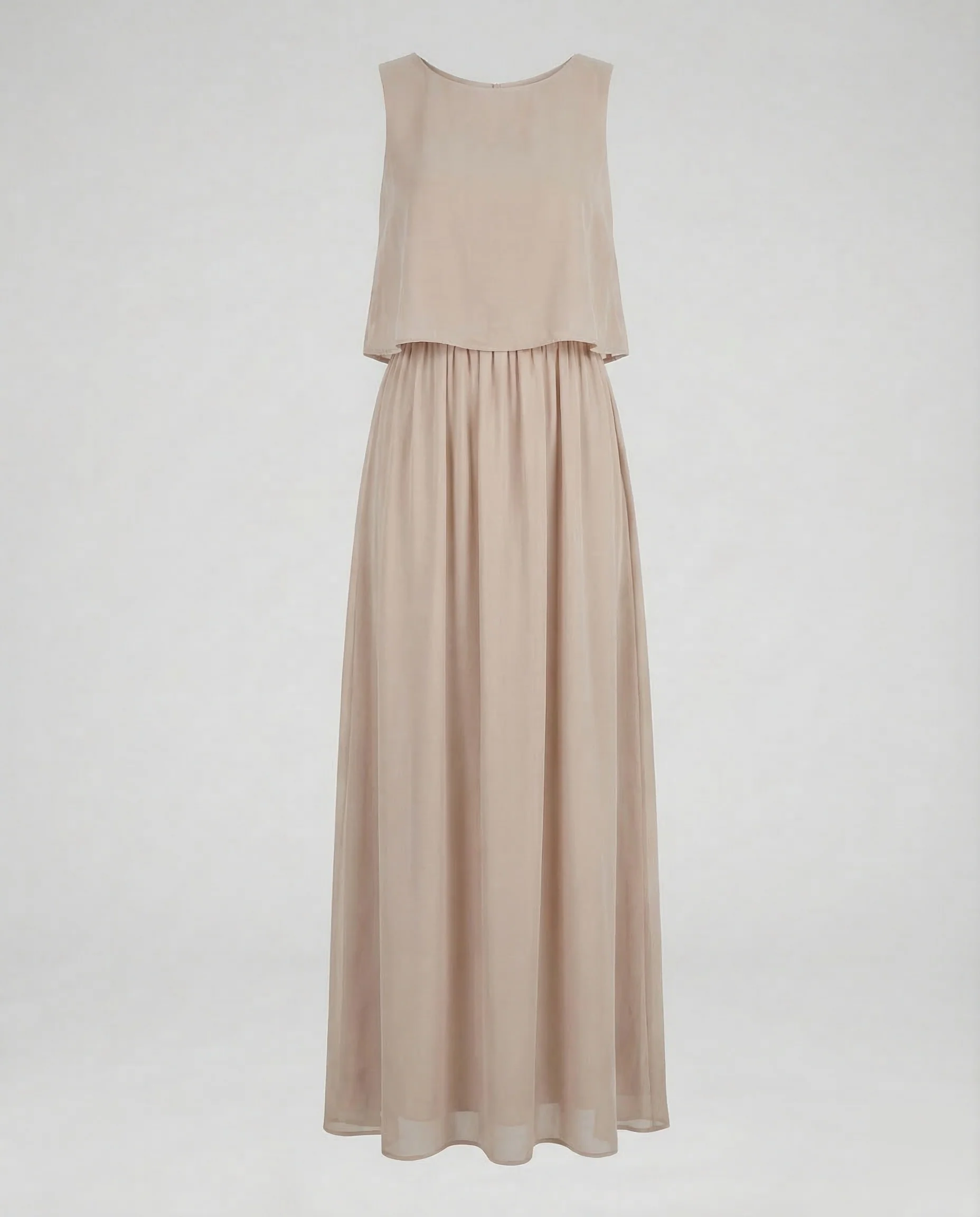 Damen Chiffon Maxikleid Overlay - Image 7