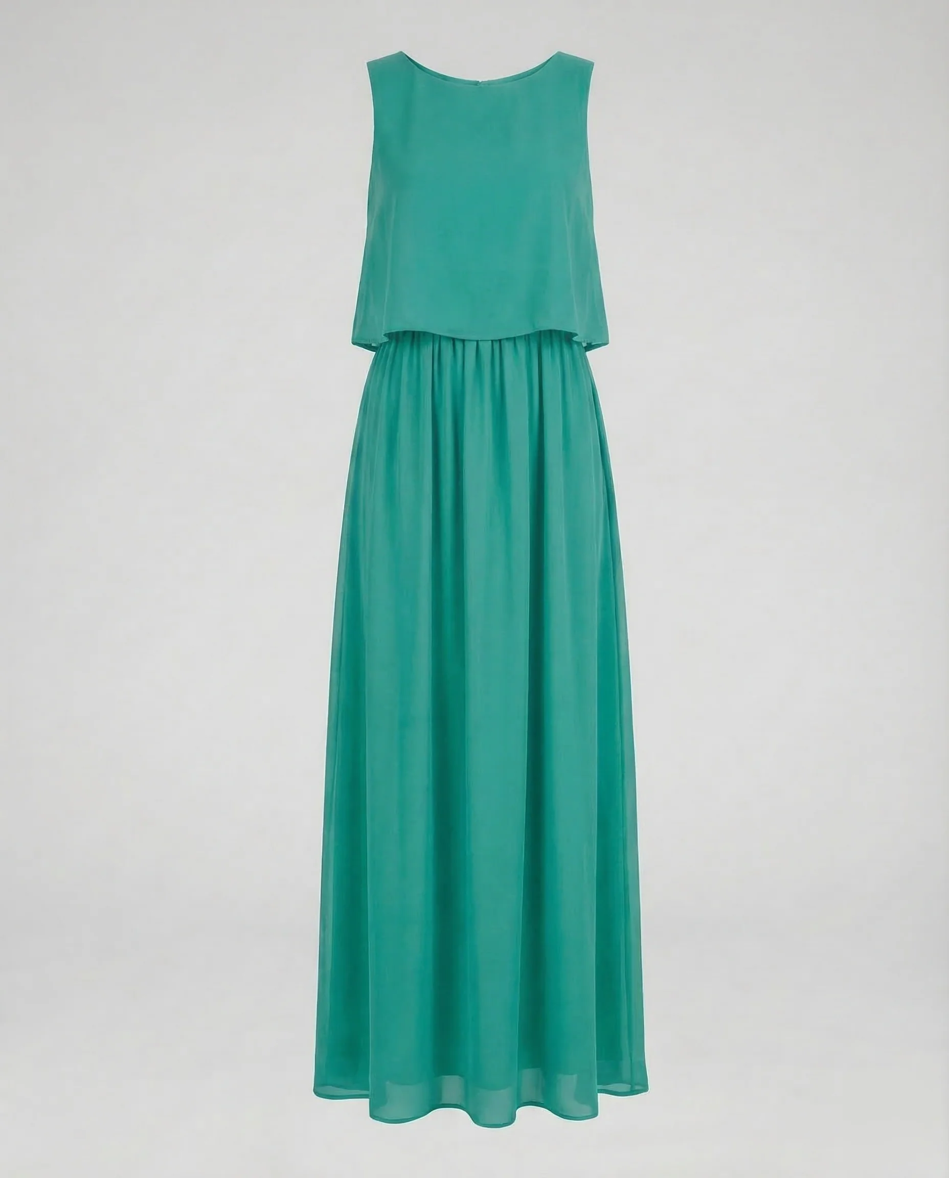 Damen Chiffon Maxikleid Overlay - Image 8