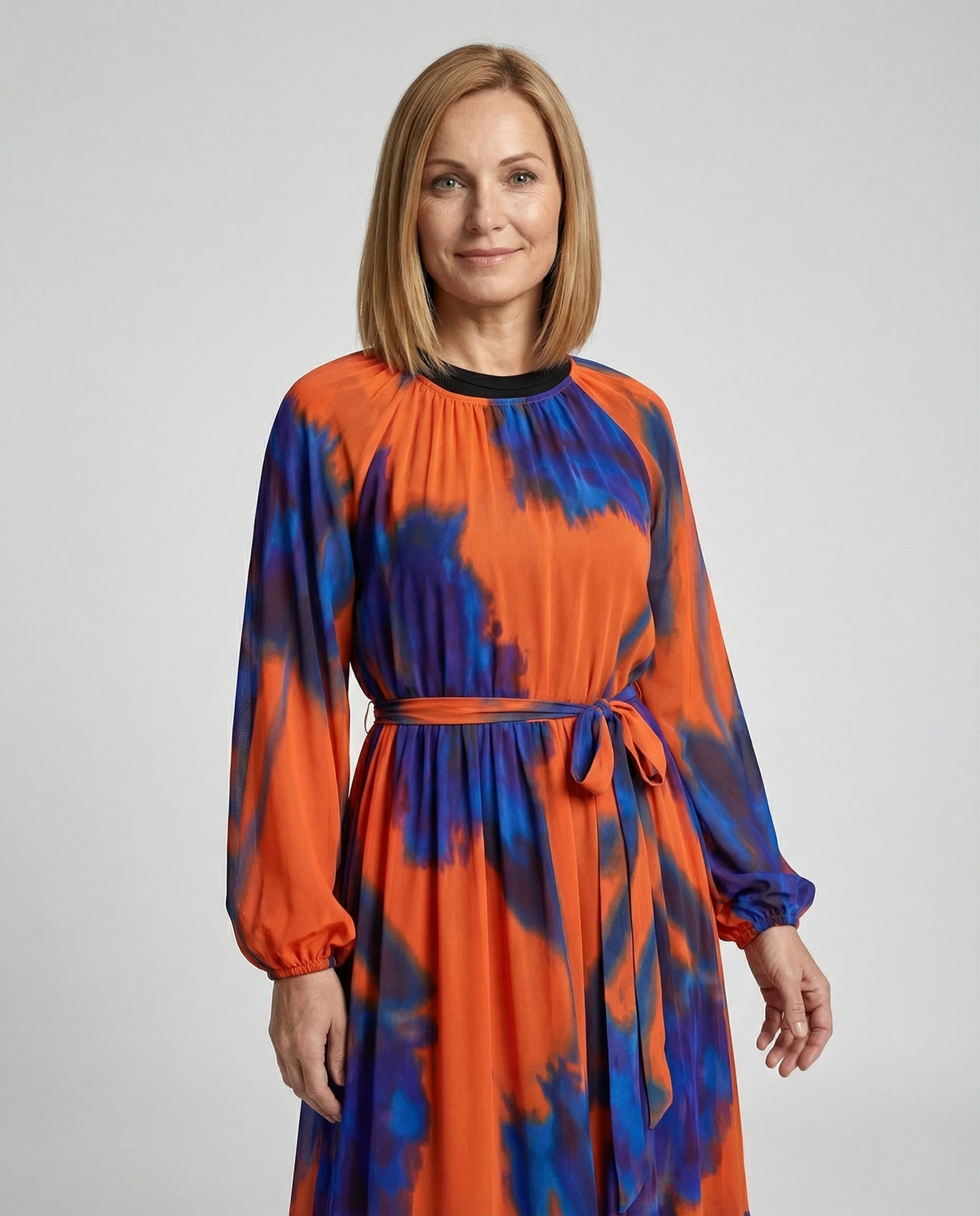 Maxikleid Sommer Damen Stufenrock - Image 3