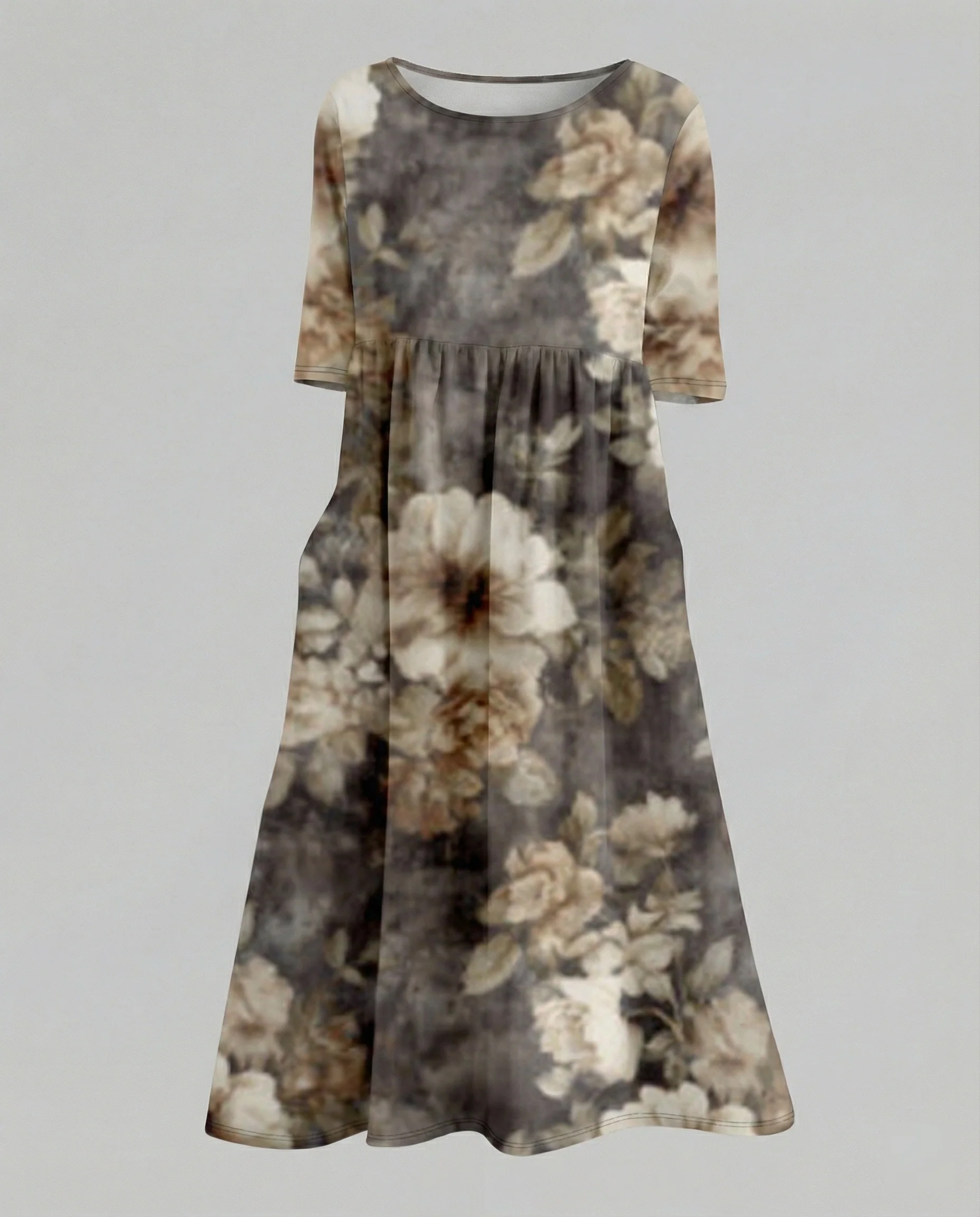 Damen Maxikleid A-Linie fließend - Image 10