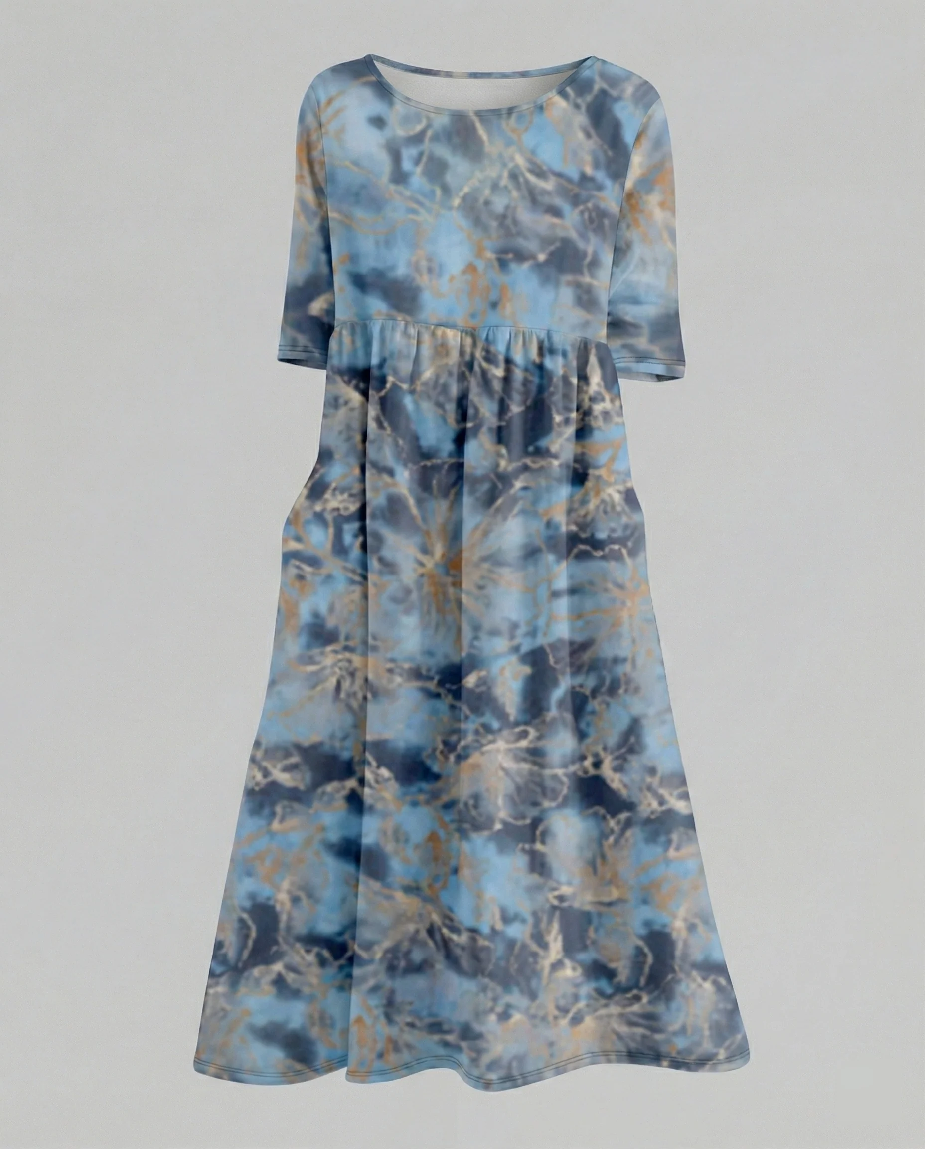 Damen Maxikleid A-Linie fließend - Image 13