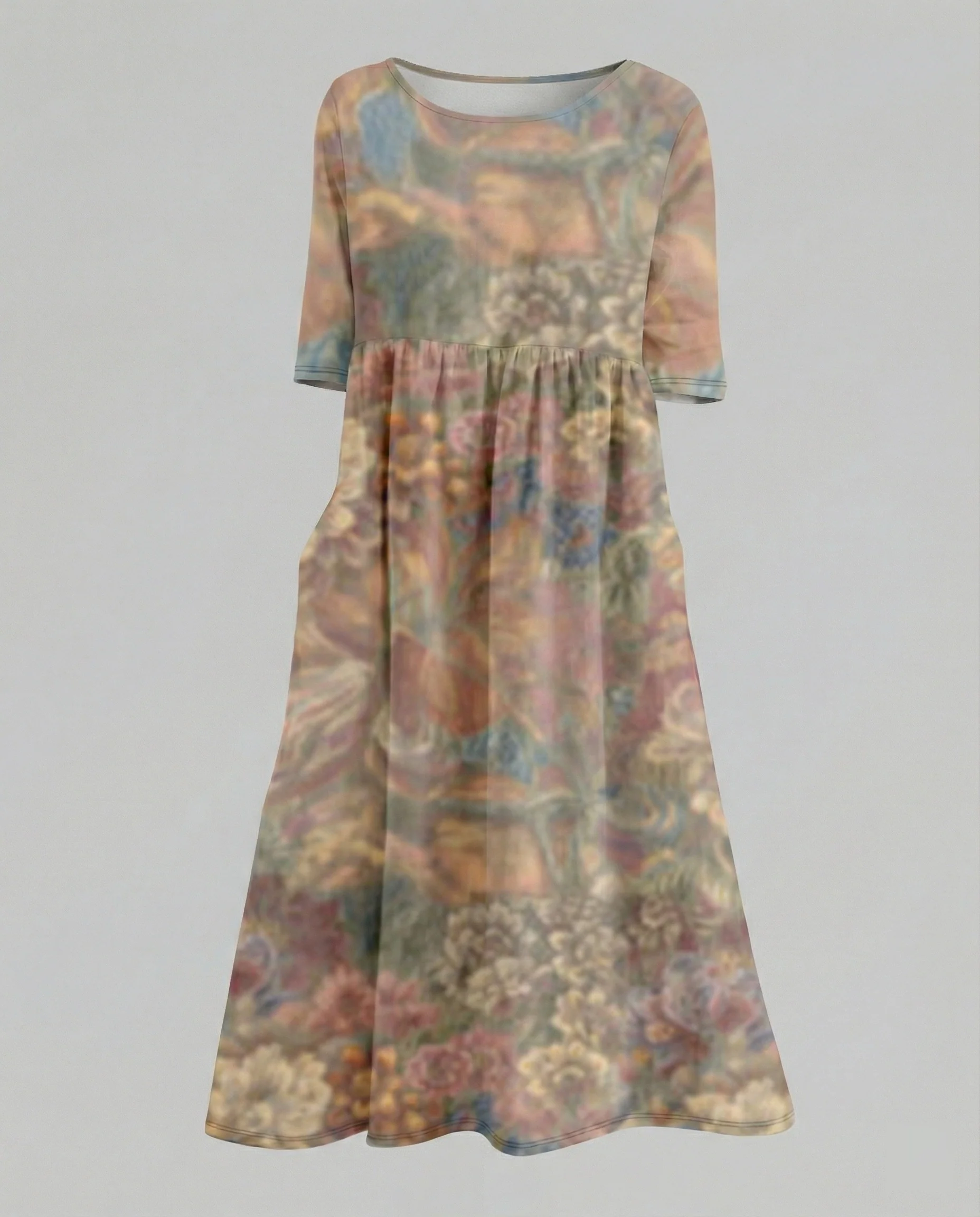 Damen Maxikleid A-Linie fließend - Image 14