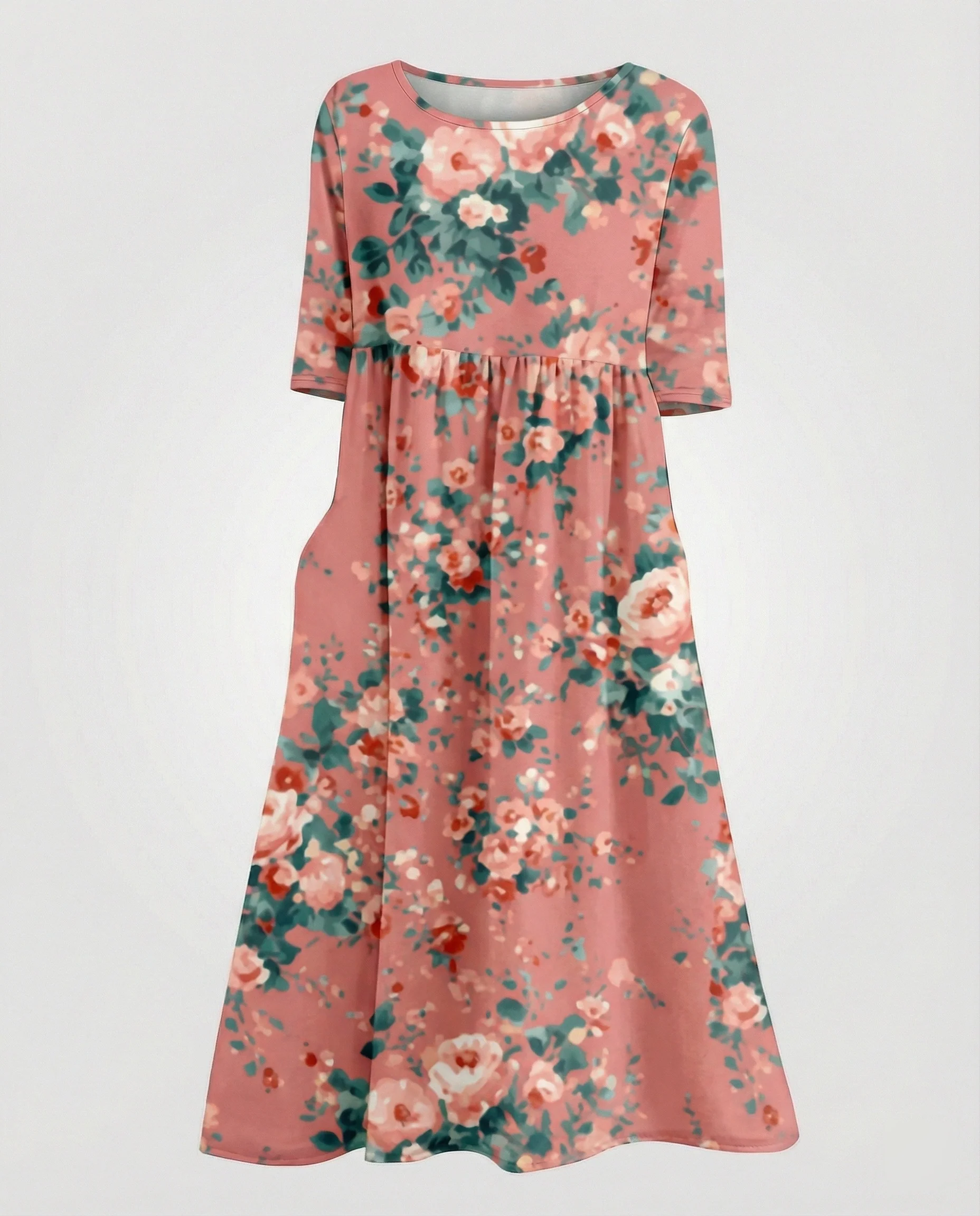 Damen Maxikleid A-Linie fließend - Image 29
