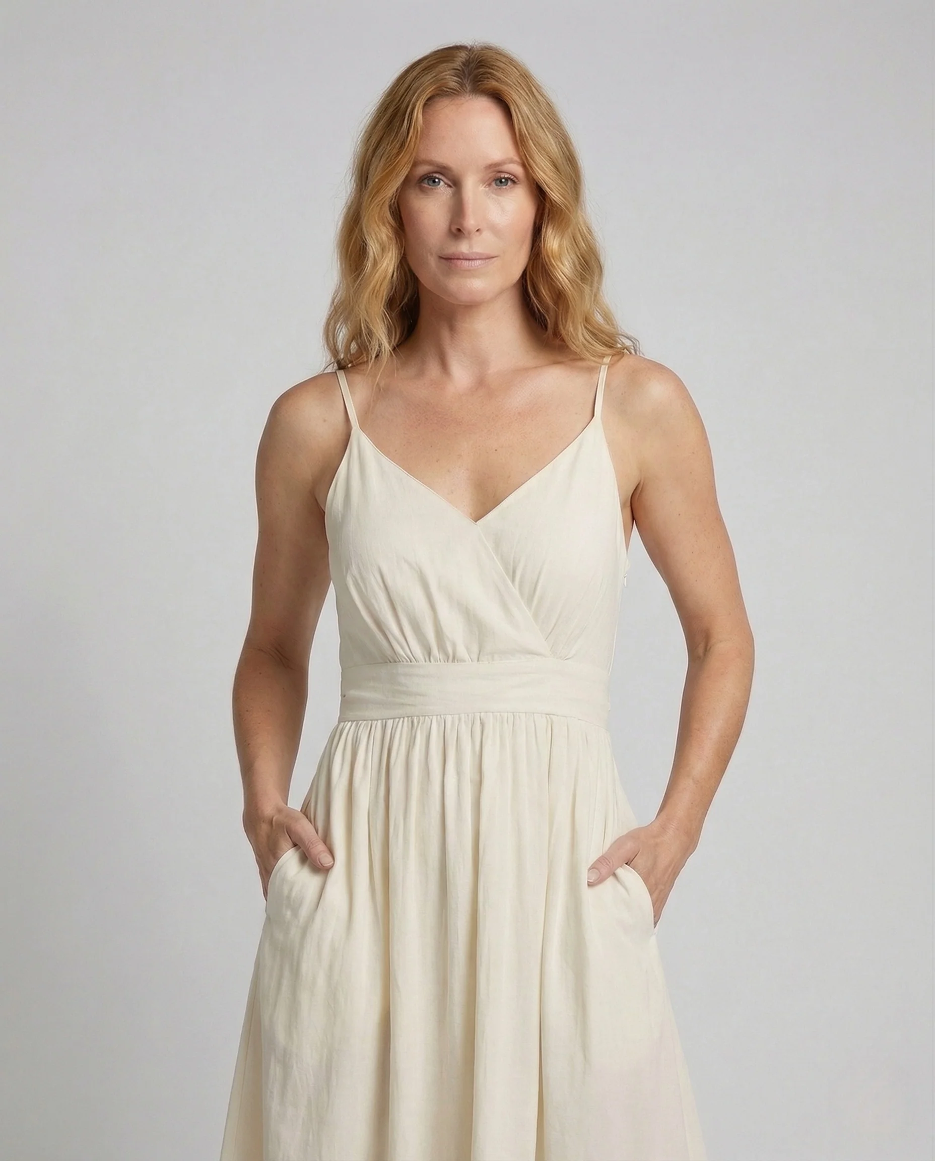 Damen Sommerkleid mit Wickel Bustier - Image 2