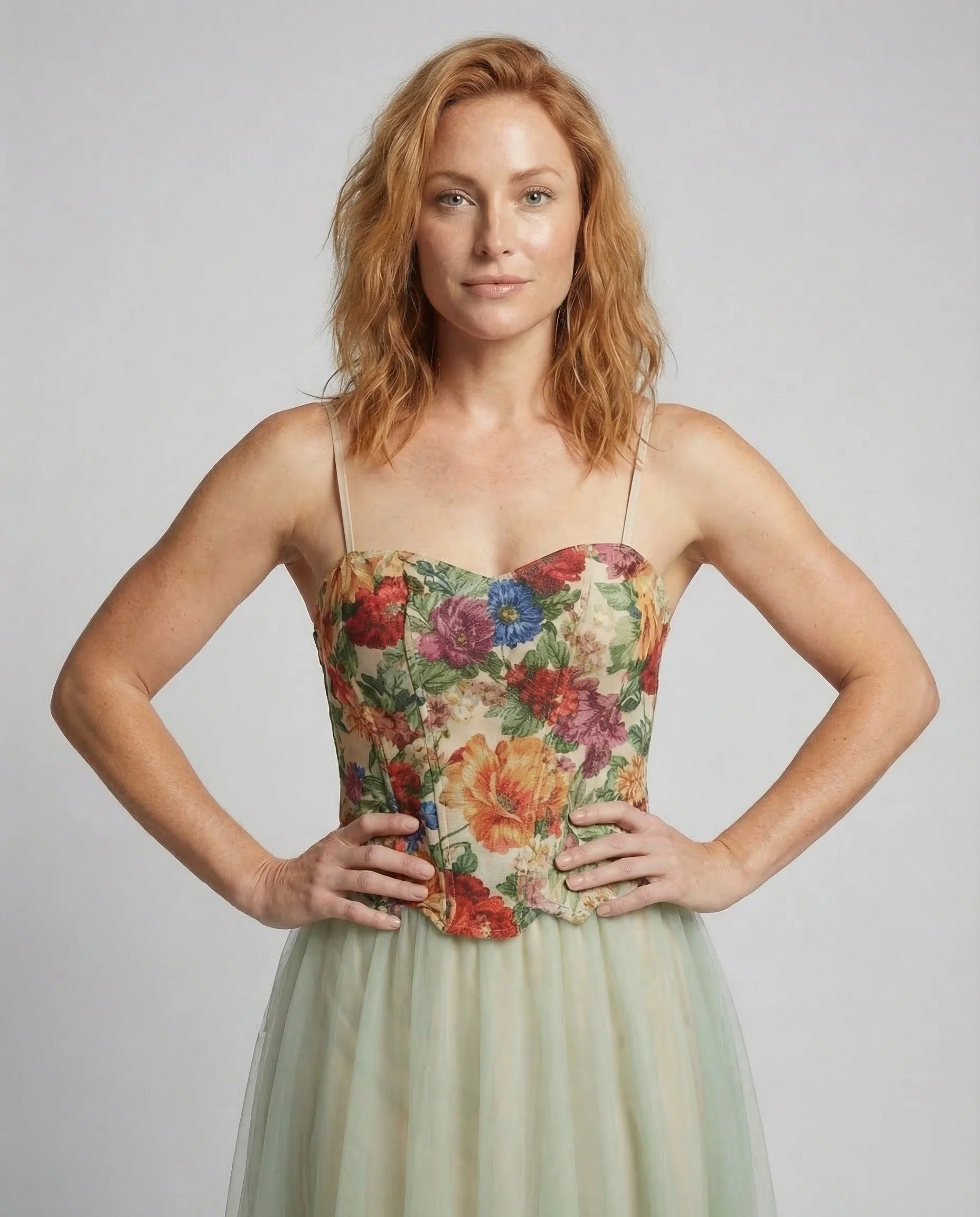 Damen Corsettkleid Jacquard - Image 2