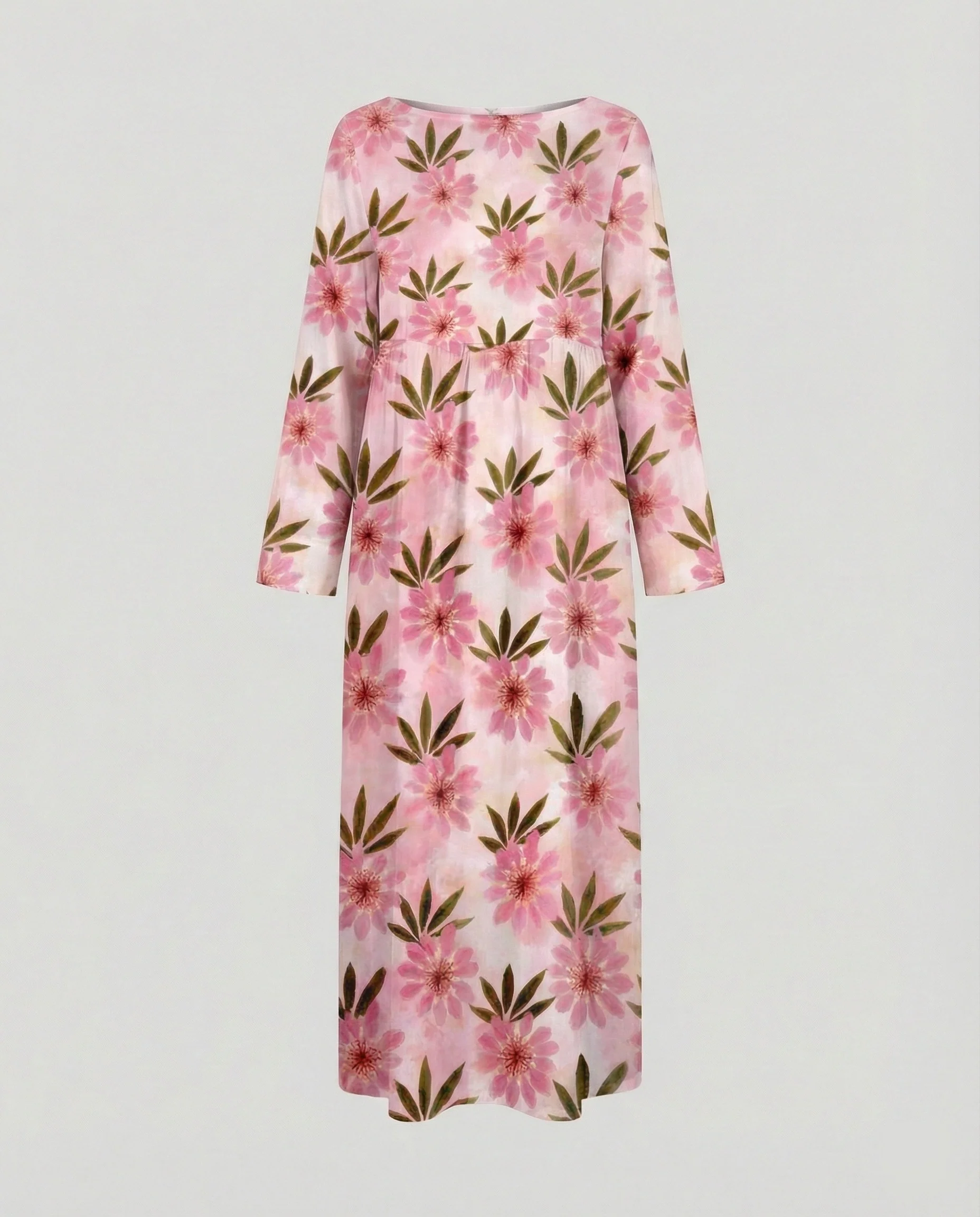 Damen Maxikleid floral mit Taschen - Image 21