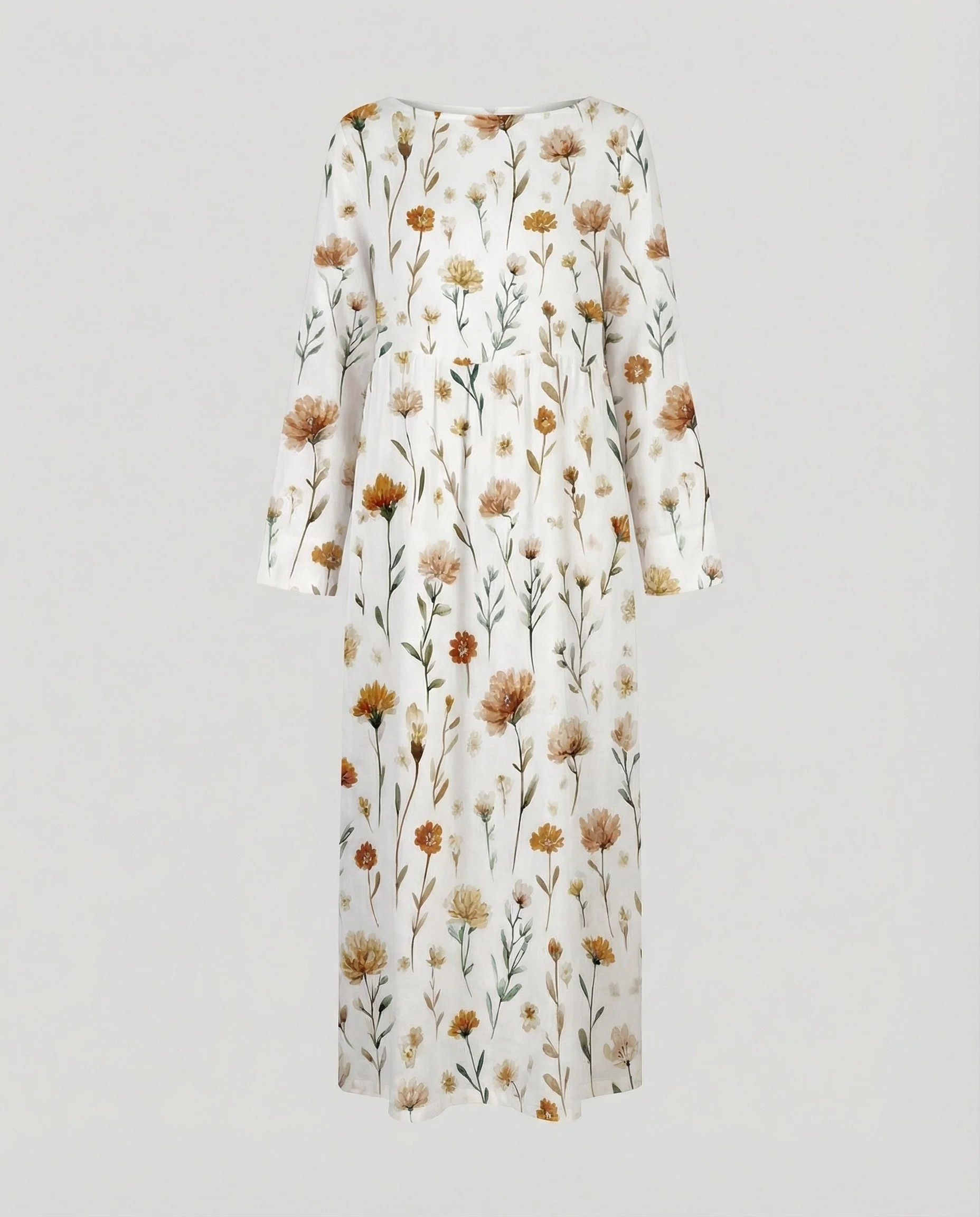 Damen Maxikleid floral mit Taschen - Image 25