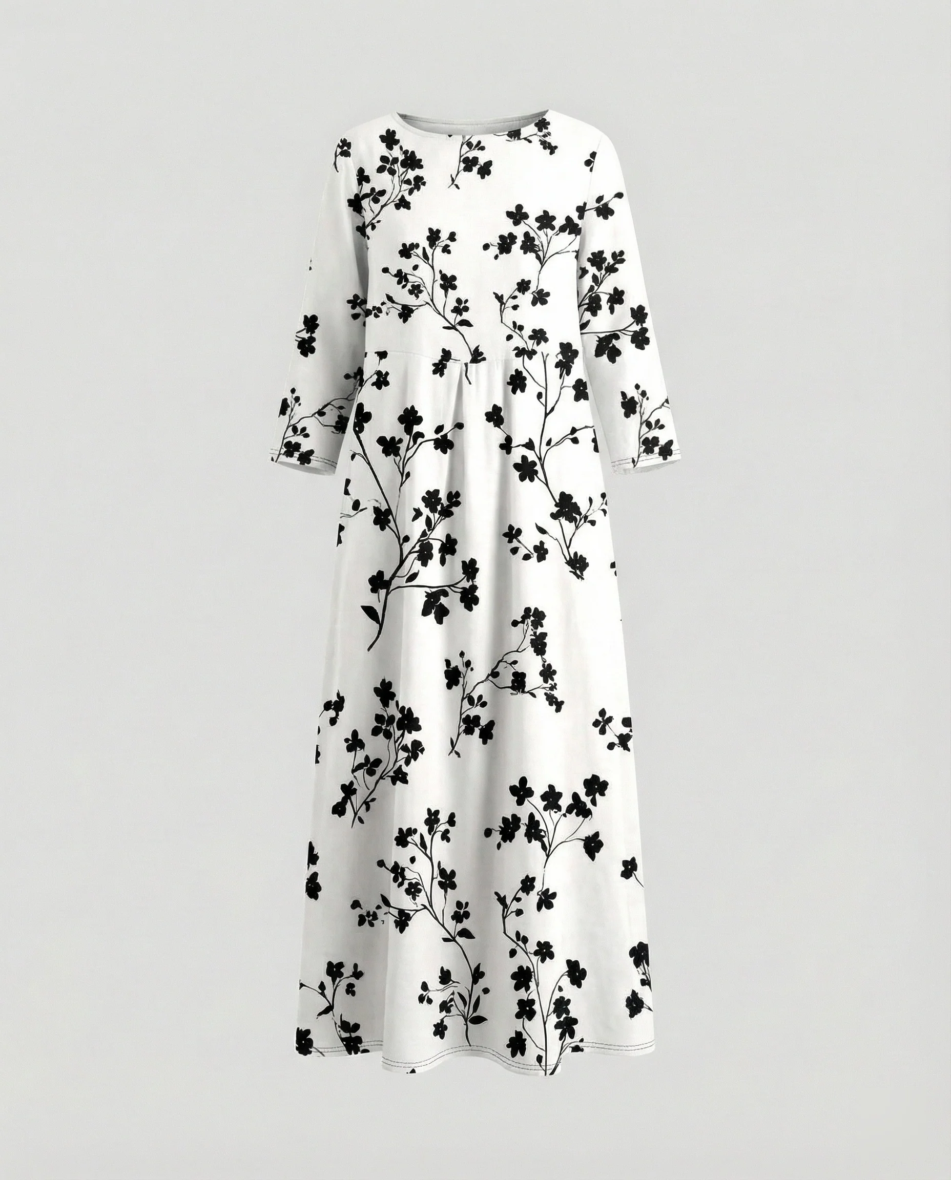 Damen Maxikleid floral mit Taschen - Image 9