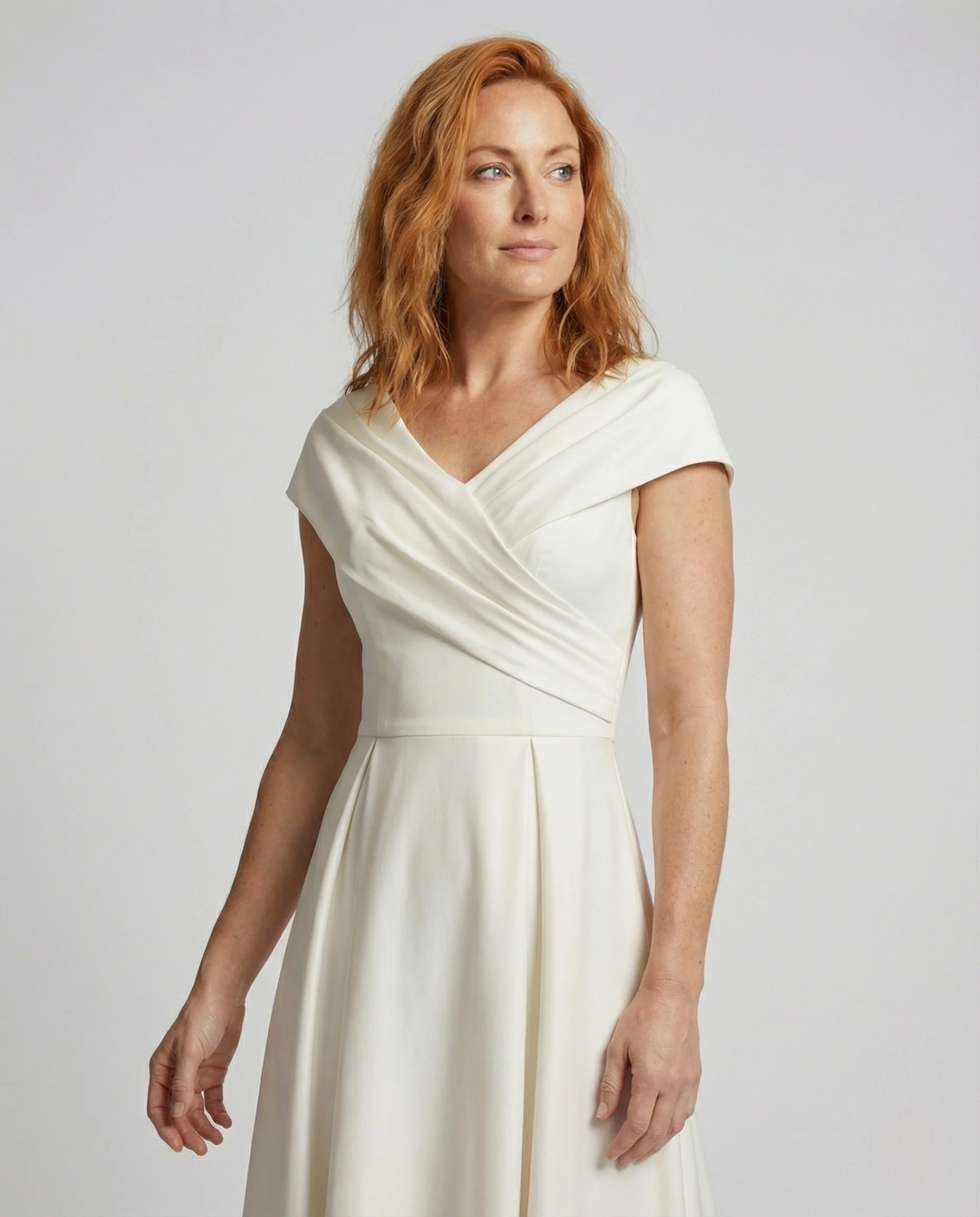 Damen Gala Robe in A-Linie - Image 3