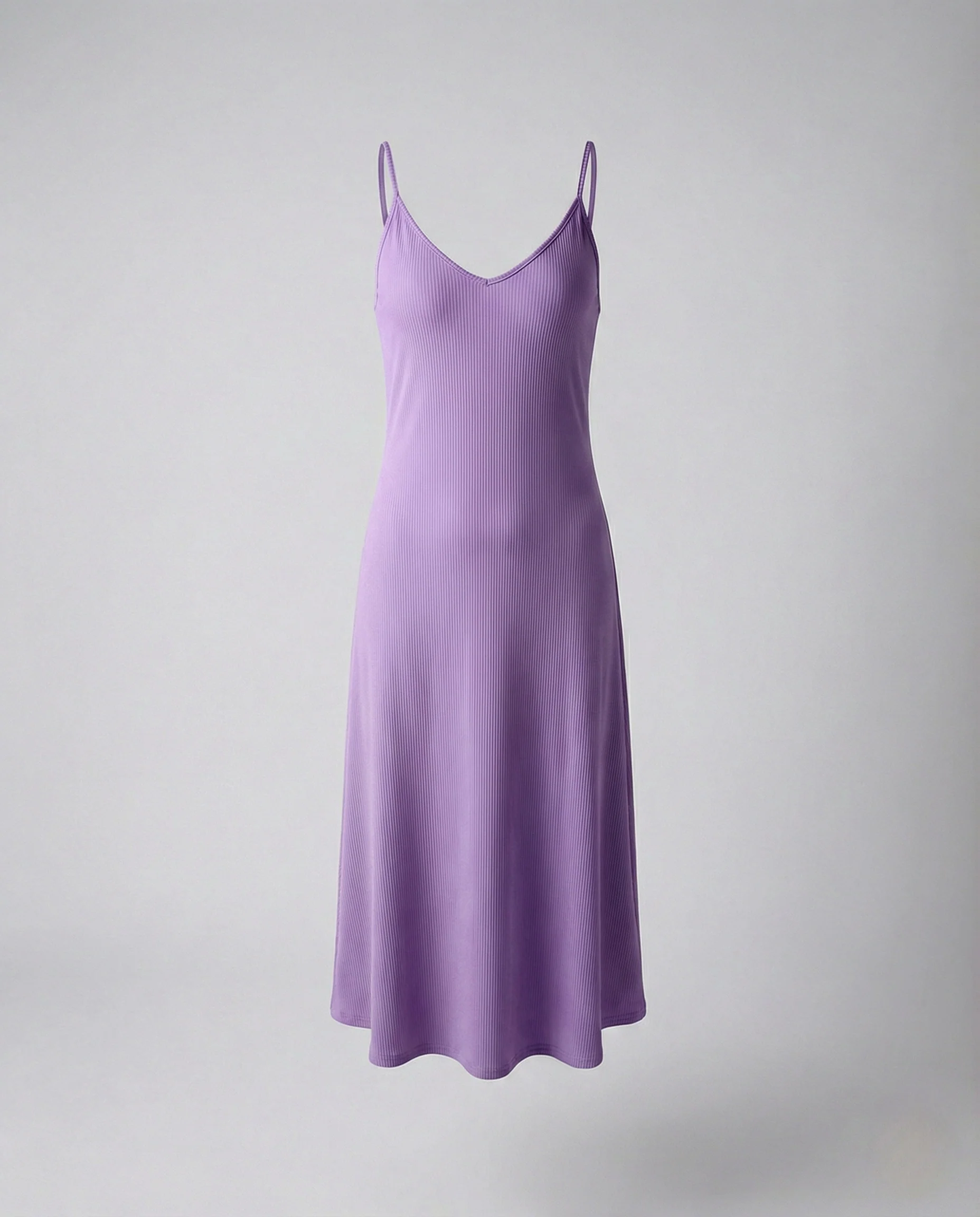 Damen Gecrinkeltes Midikleid mit Spaghettiträgern - Image 8