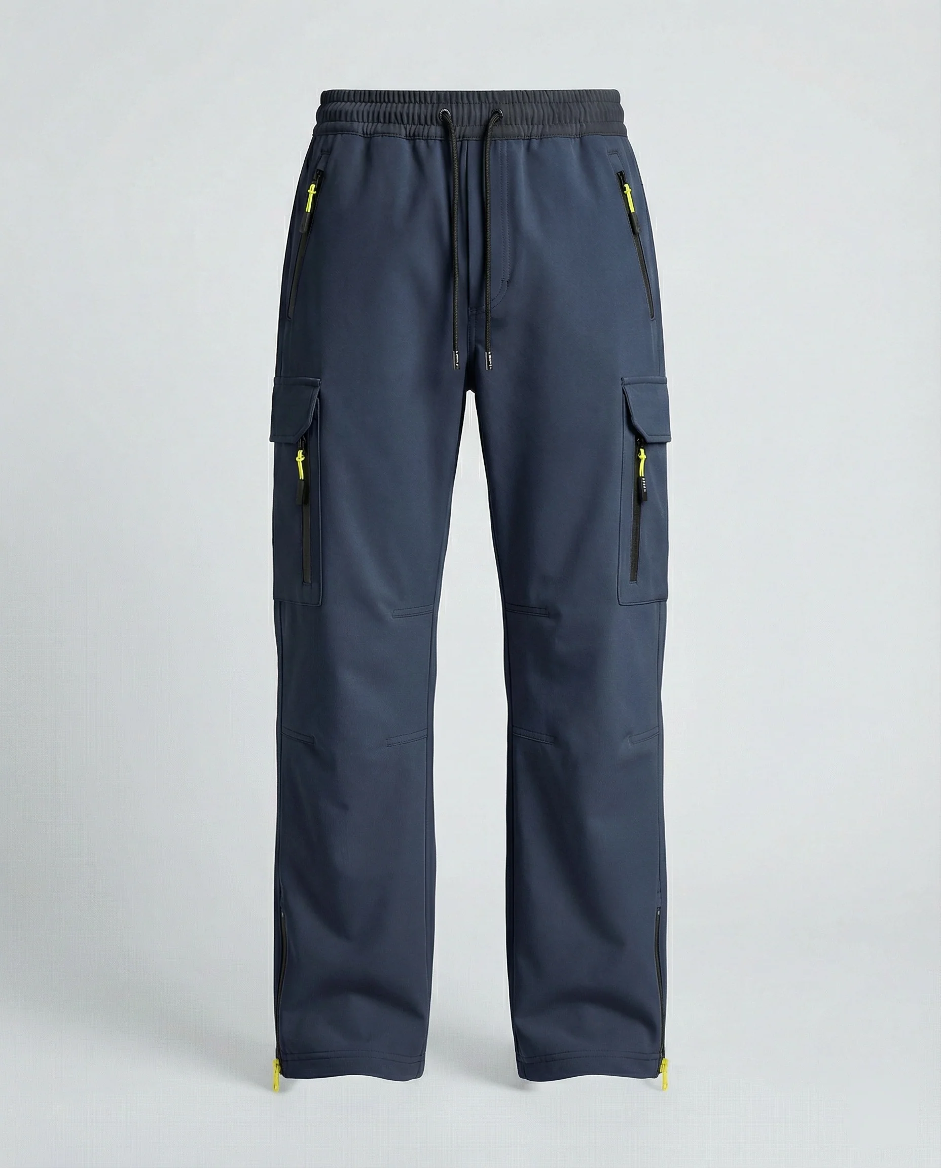 Gefütterte technische Skihose mit Cargo-Taschen, elastischem Tunnelzugbund und verstellbaren Beinabschlüssen Heidi-Mode - Image 5