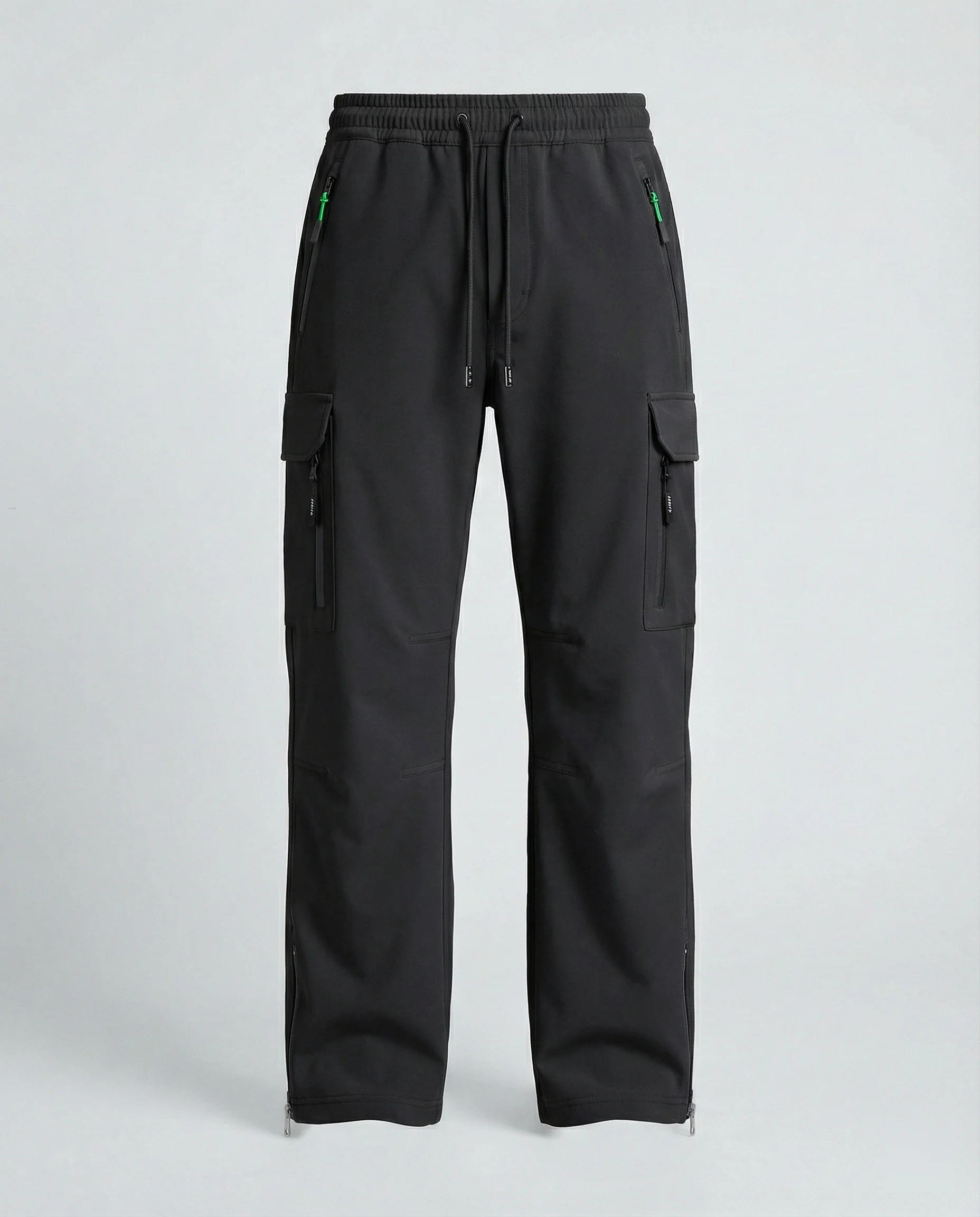 Gefütterte technische Skihose mit Cargo-Taschen, elastischem Tunnelzugbund und verstellbaren Beinabschlüssen Heidi-Mode - Image 6