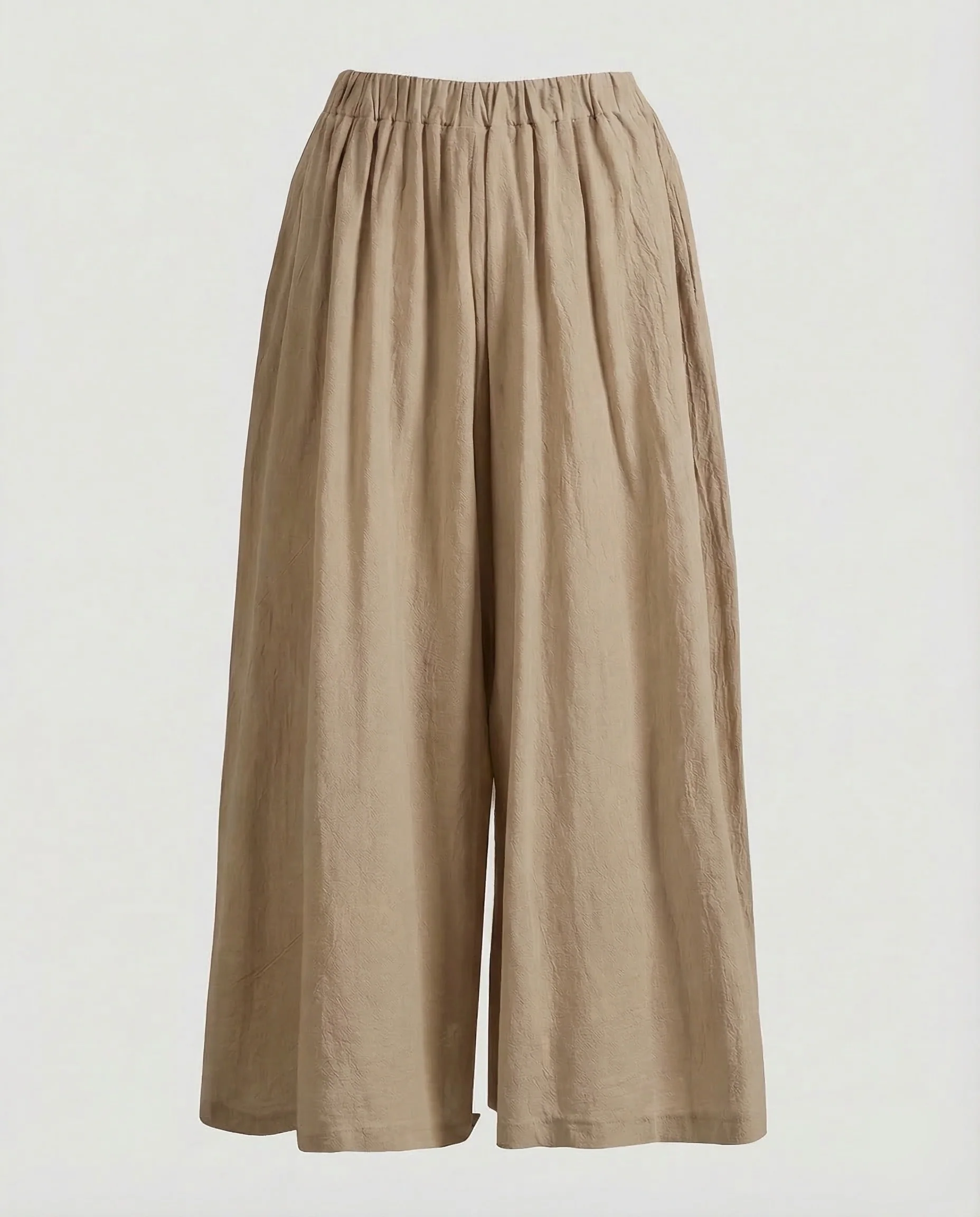 Damen Culotte Hose Gekreppt - Image 11