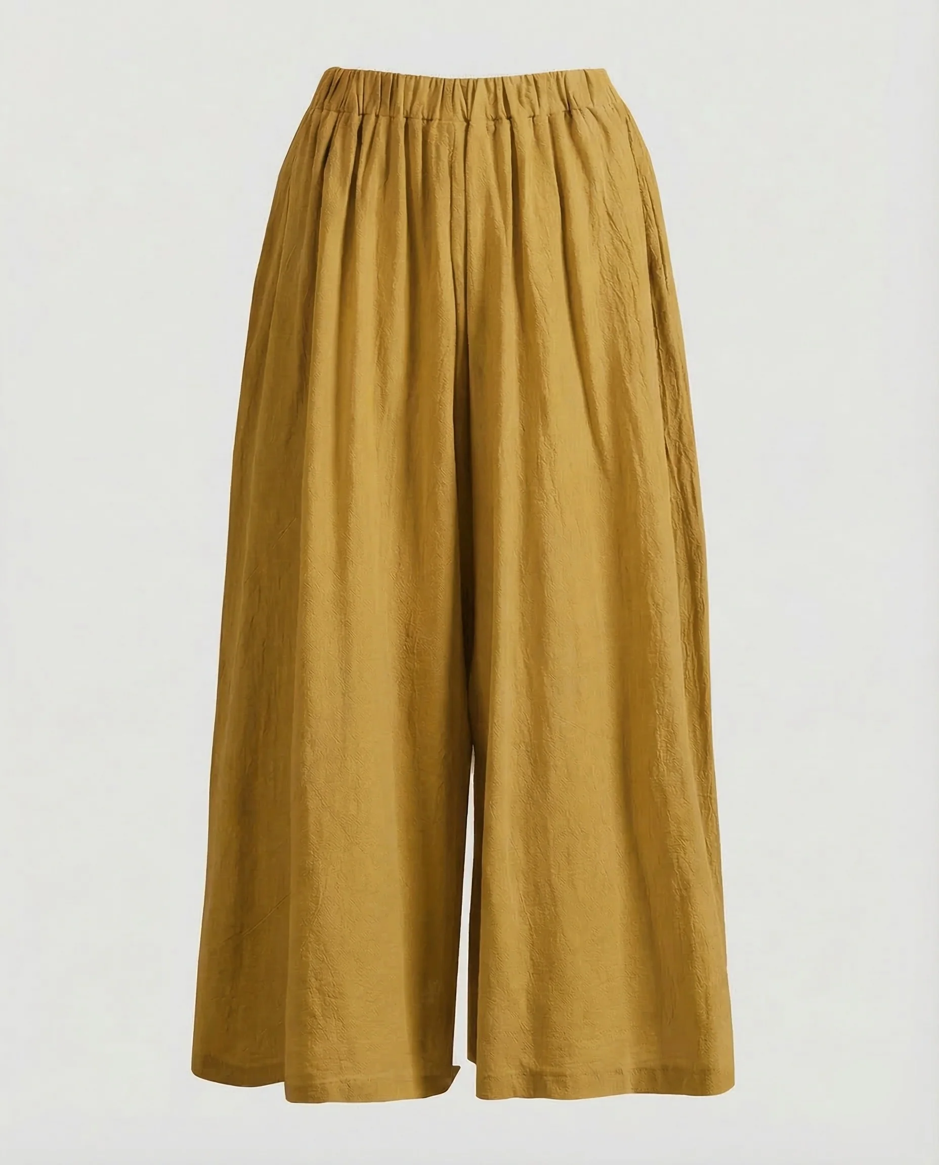Damen Culotte Hose Gekreppt - Image 16