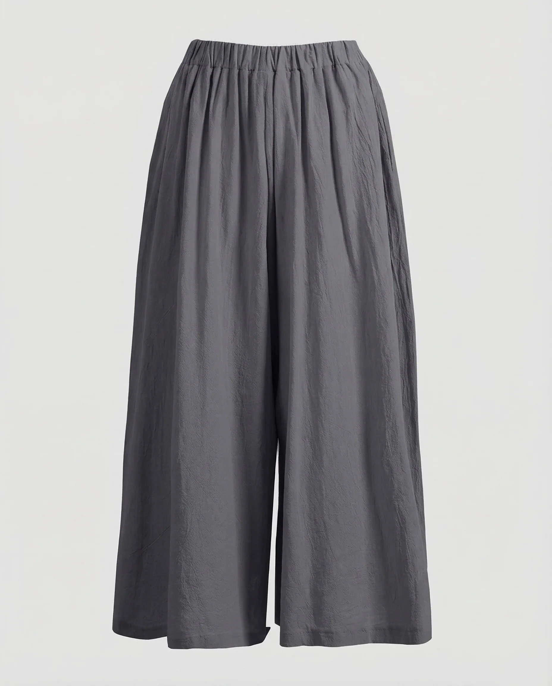 Damen Culotte Hose Gekreppt - Image 5