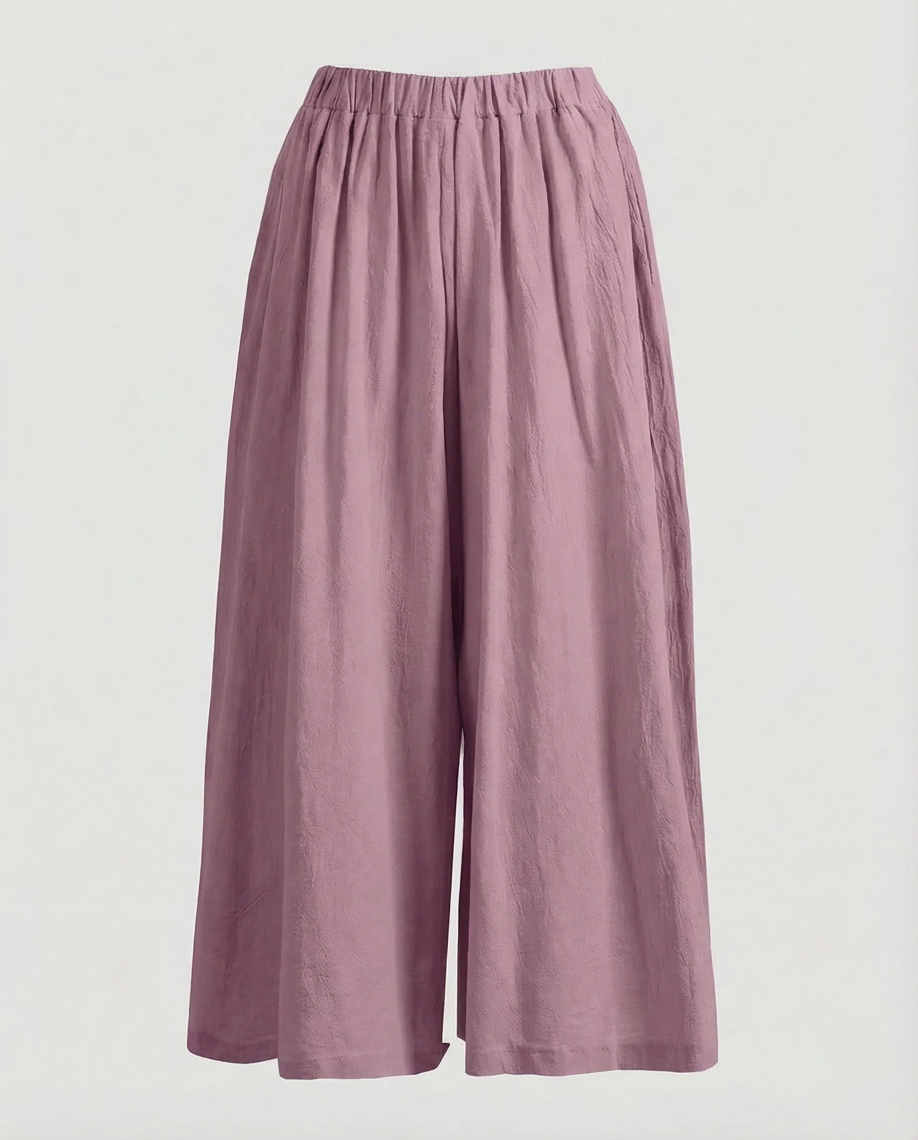 Damen Culotte Hose Gekreppt - Image 9