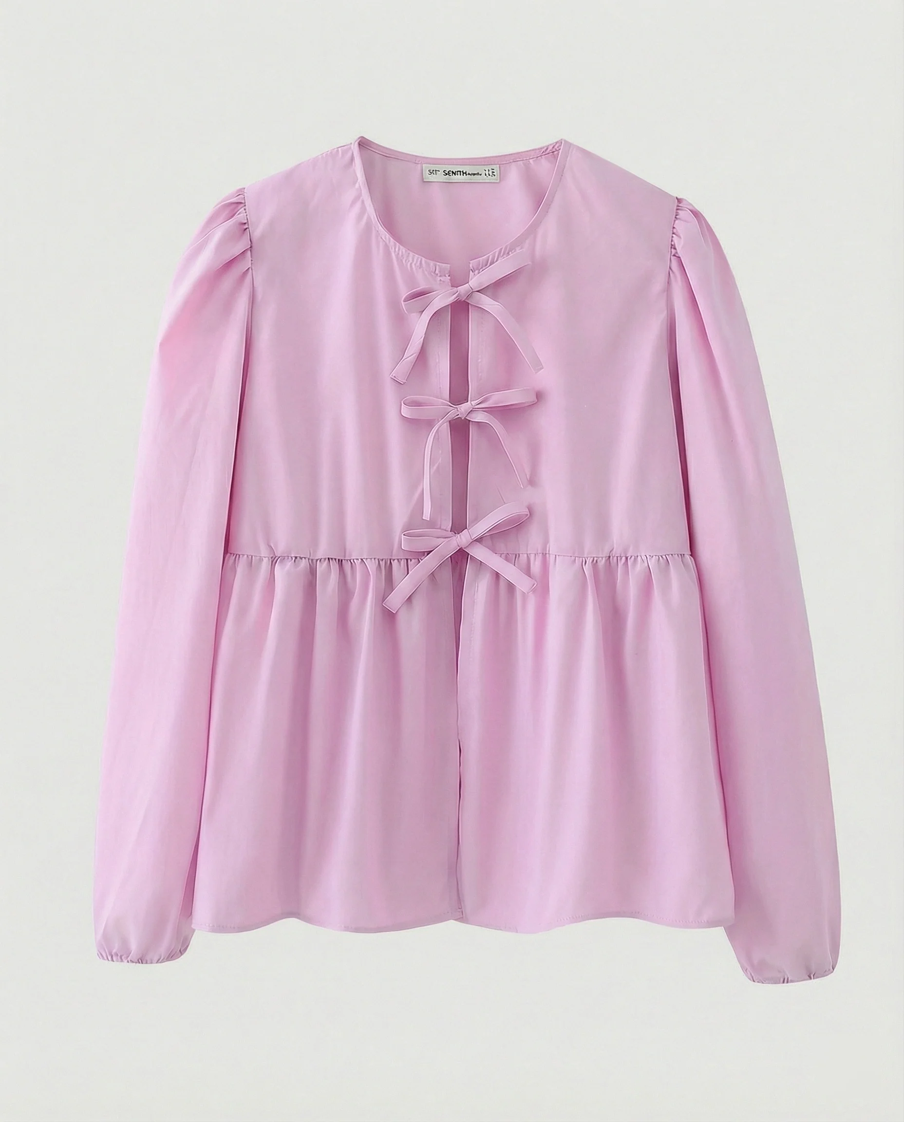 Bluse Damen Viskose Gemustert - Image 8