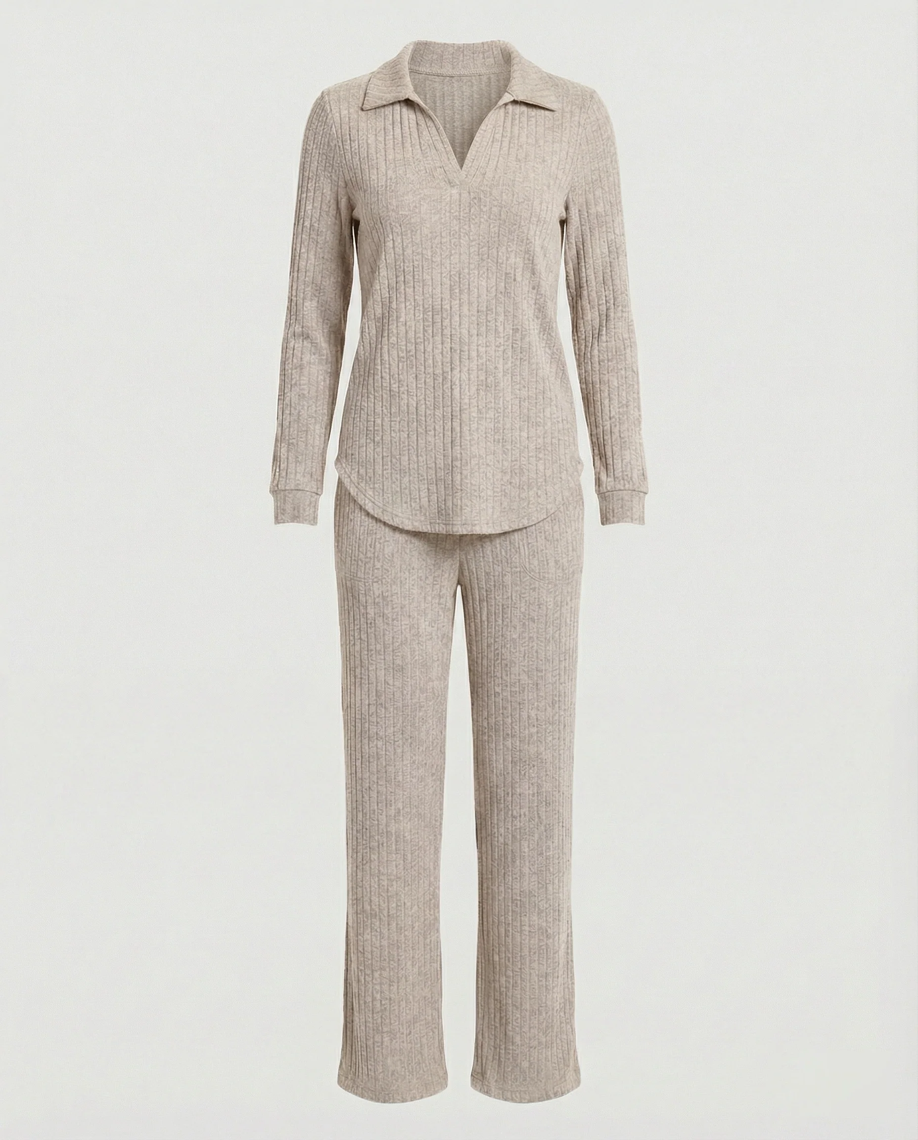 Damen Hausanzug Set gerippt - Image 6