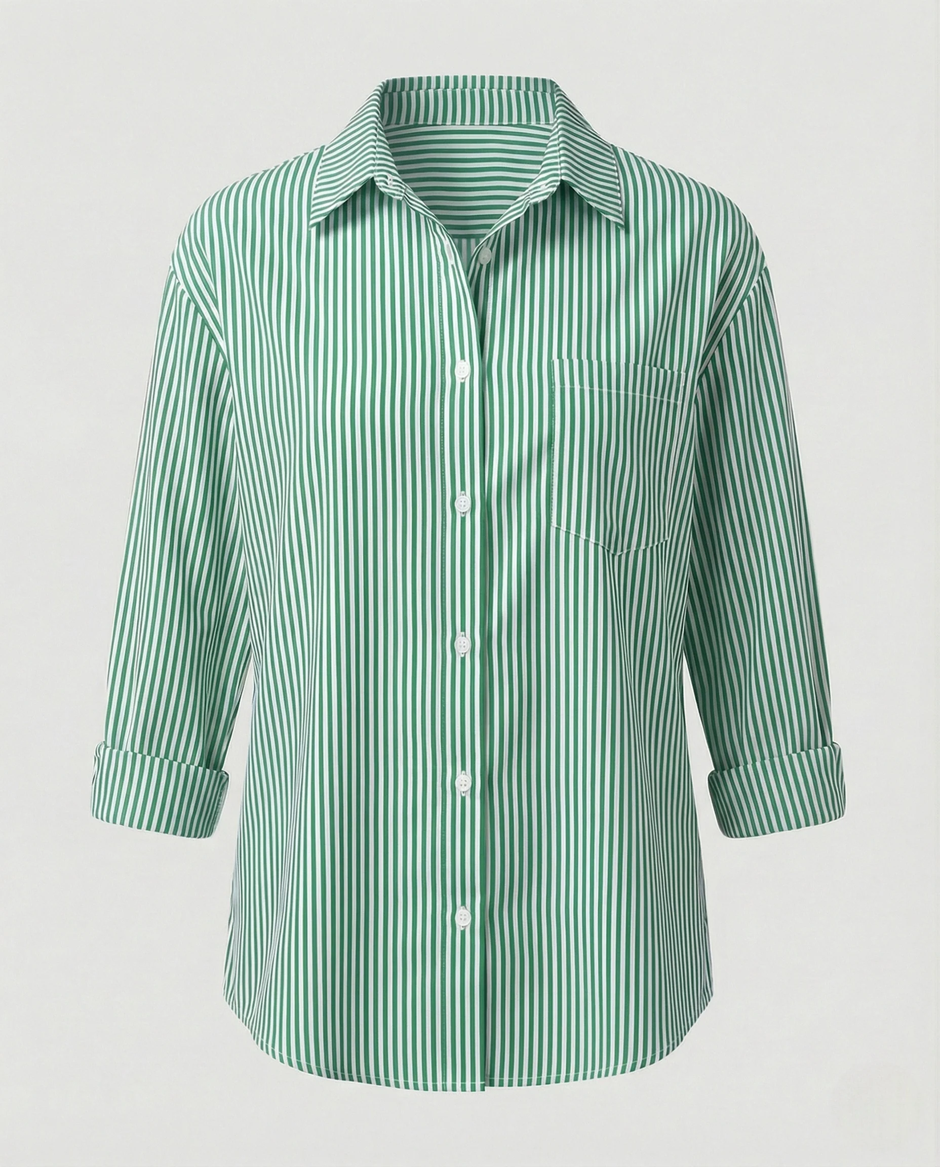 Damen Bluse Oversize gestreift - Image 11