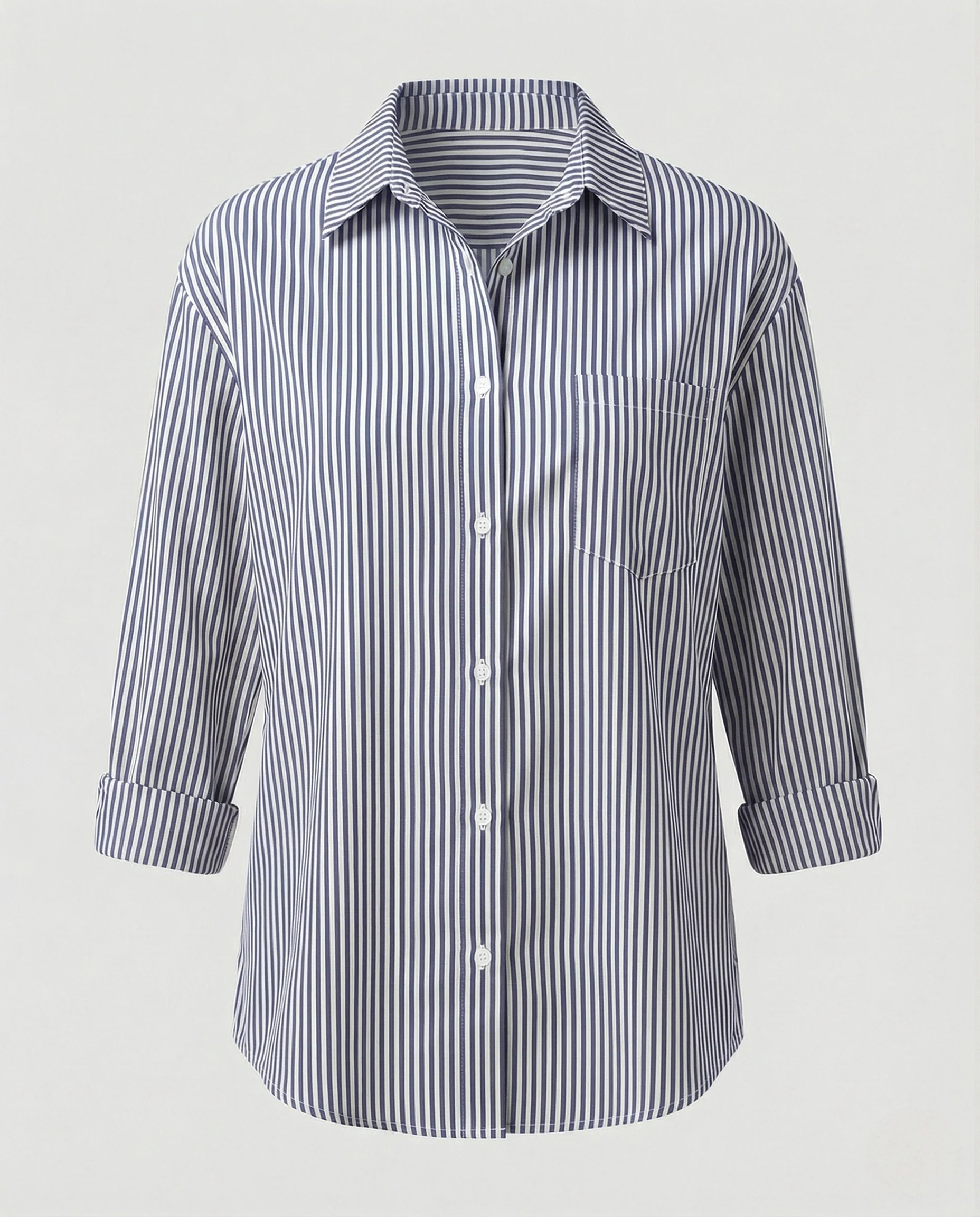 Damen Bluse Oversize gestreift - Image 13