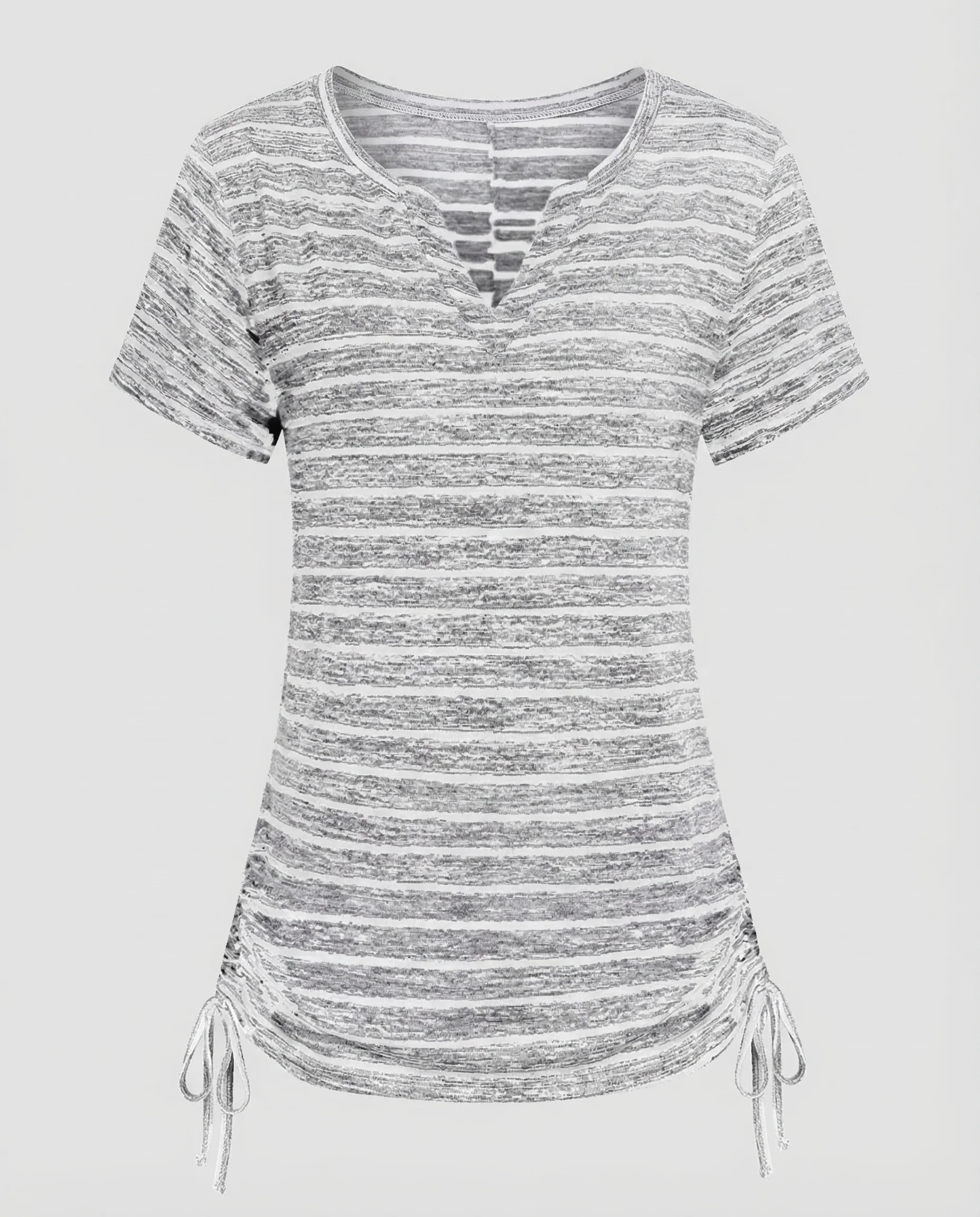 Damen Tunika Shirt Gestreift - Image 5