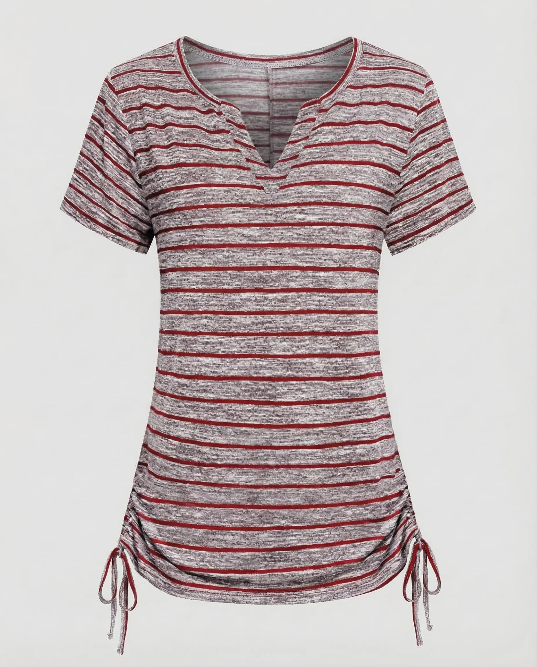 Damen Tunika Shirt Gestreift - Image 6