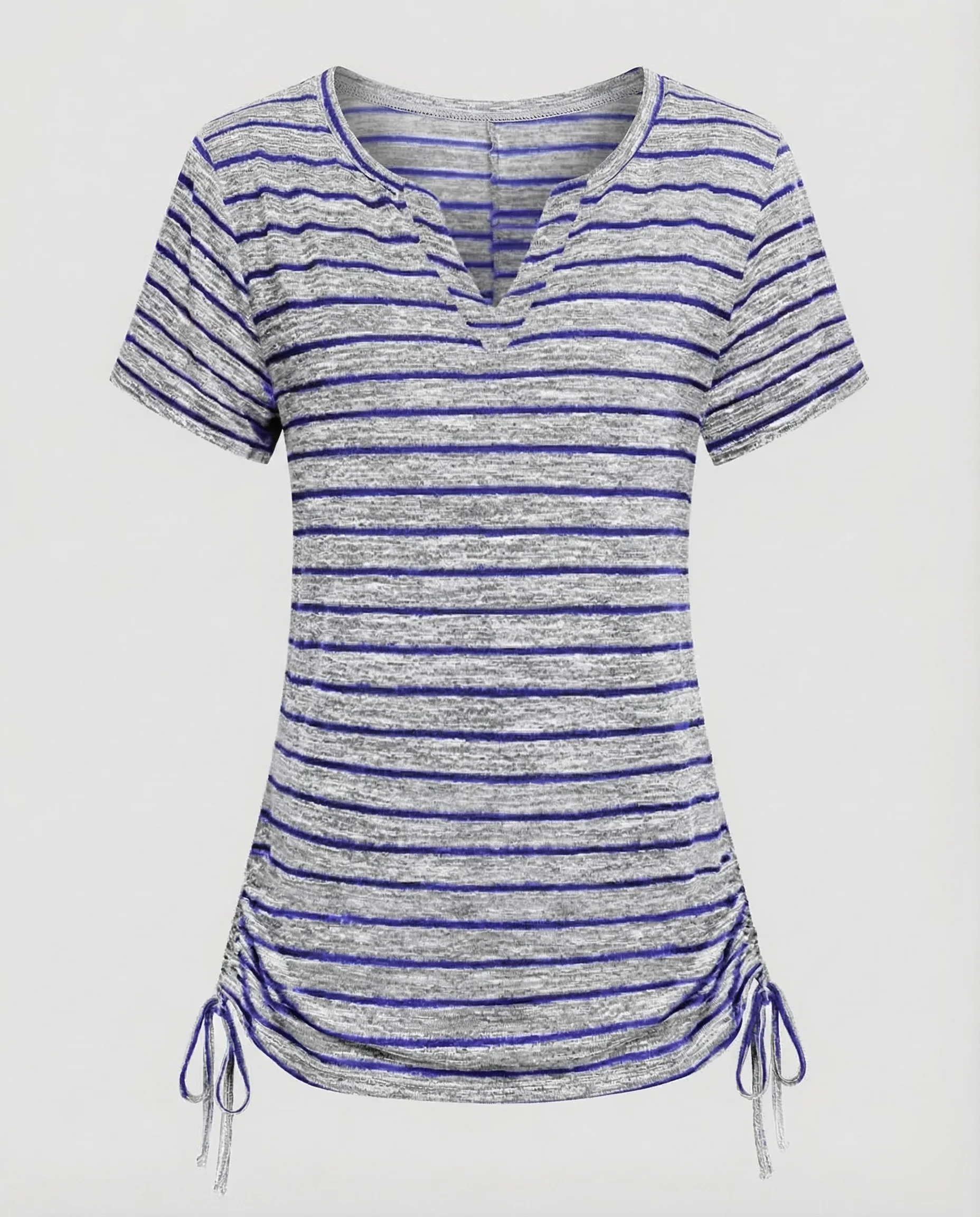 Damen Tunika Shirt Gestreift - Image 8