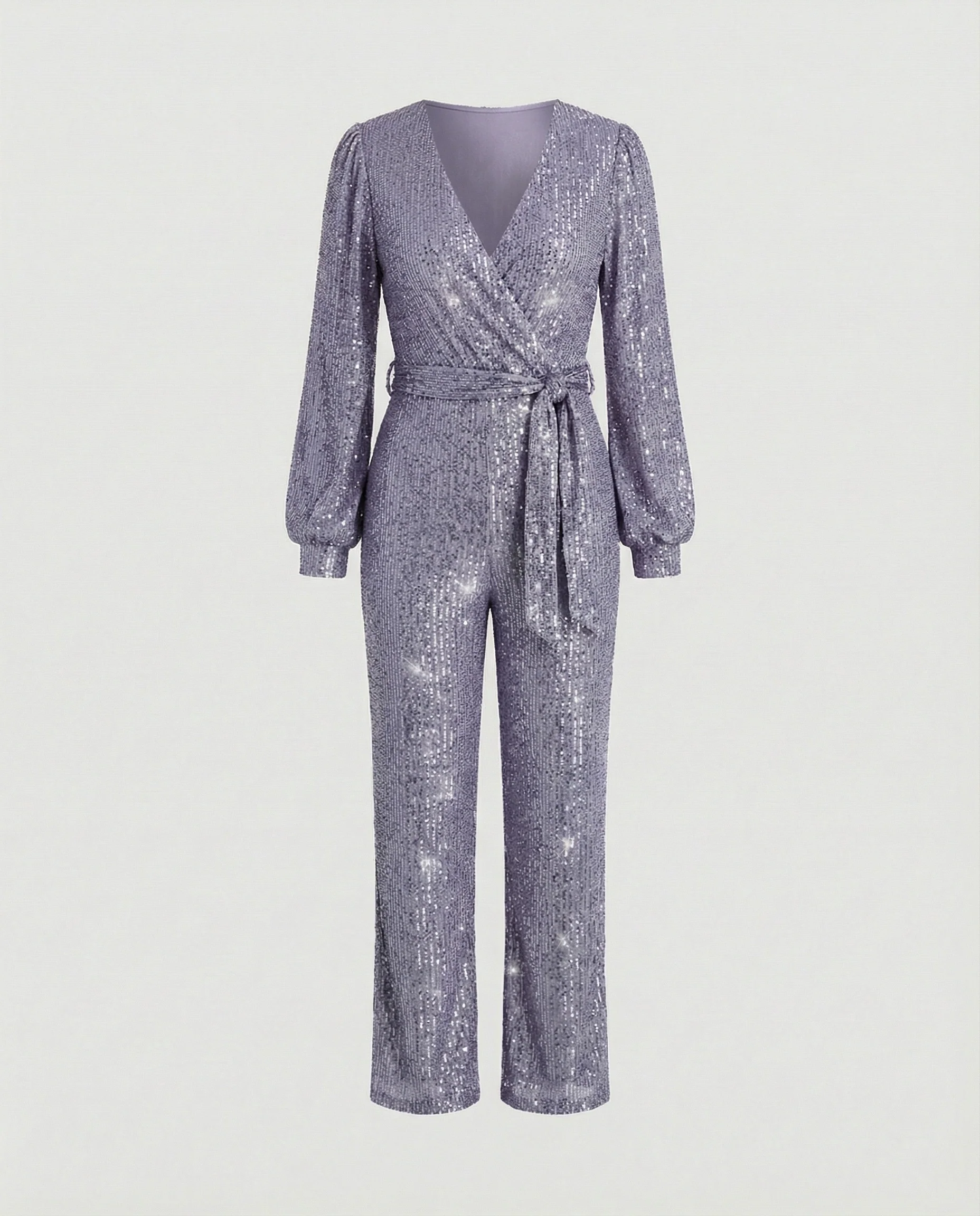 Damen Jumpsuit Pailletten elegant - Image 11