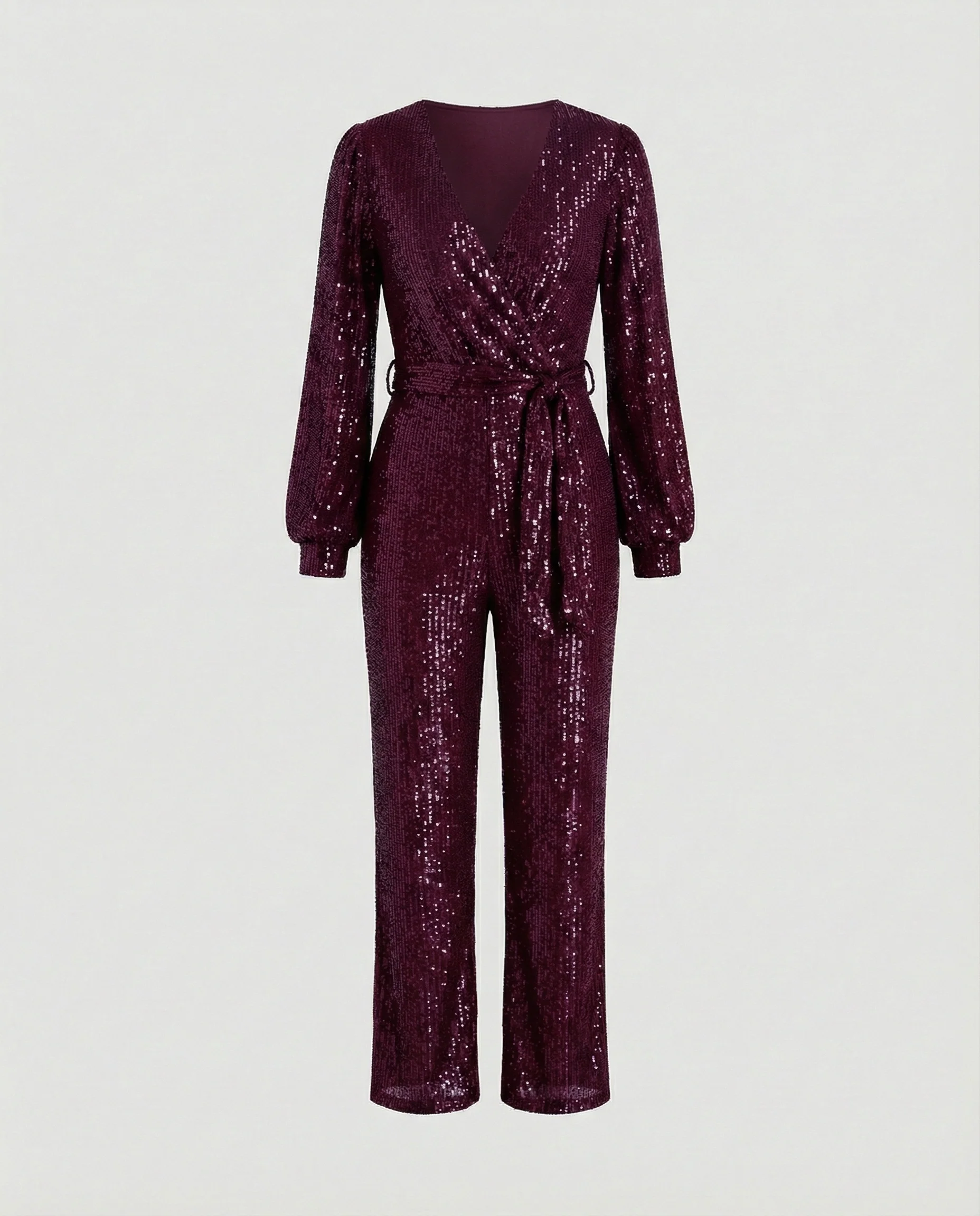 Damen Jumpsuit Pailletten elegant - Image 14