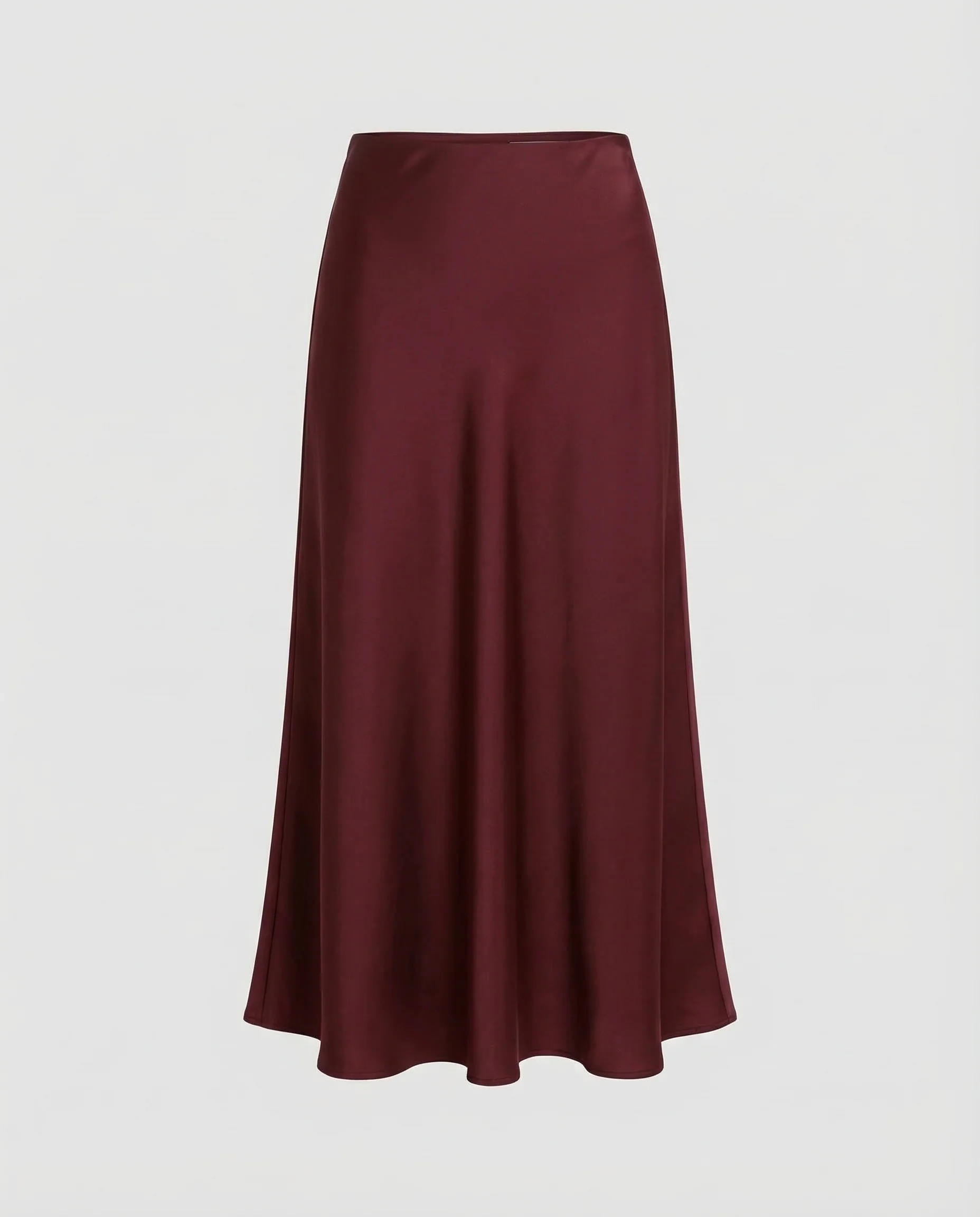 Damen Satin Maxirock Minimal - Image 5