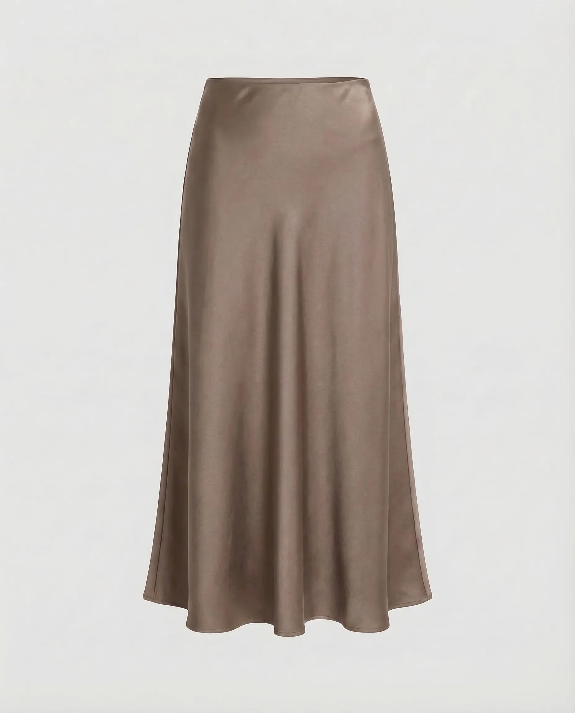 Damen Satin Maxirock Minimal - Image 6
