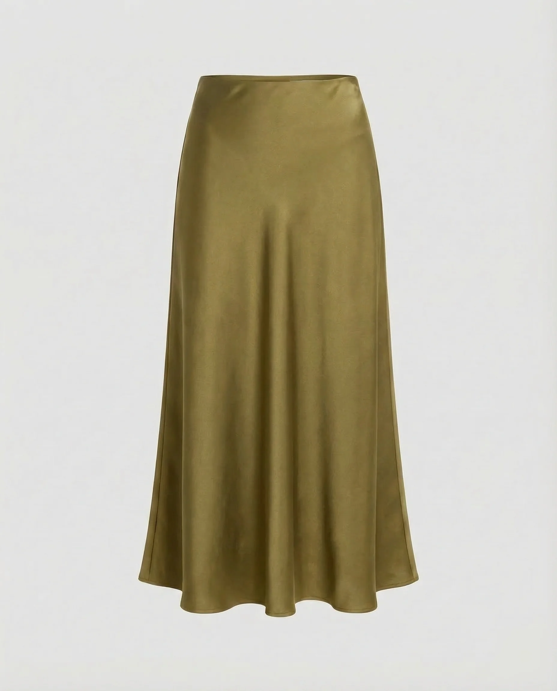Damen Satin Maxirock Minimal - Image 7