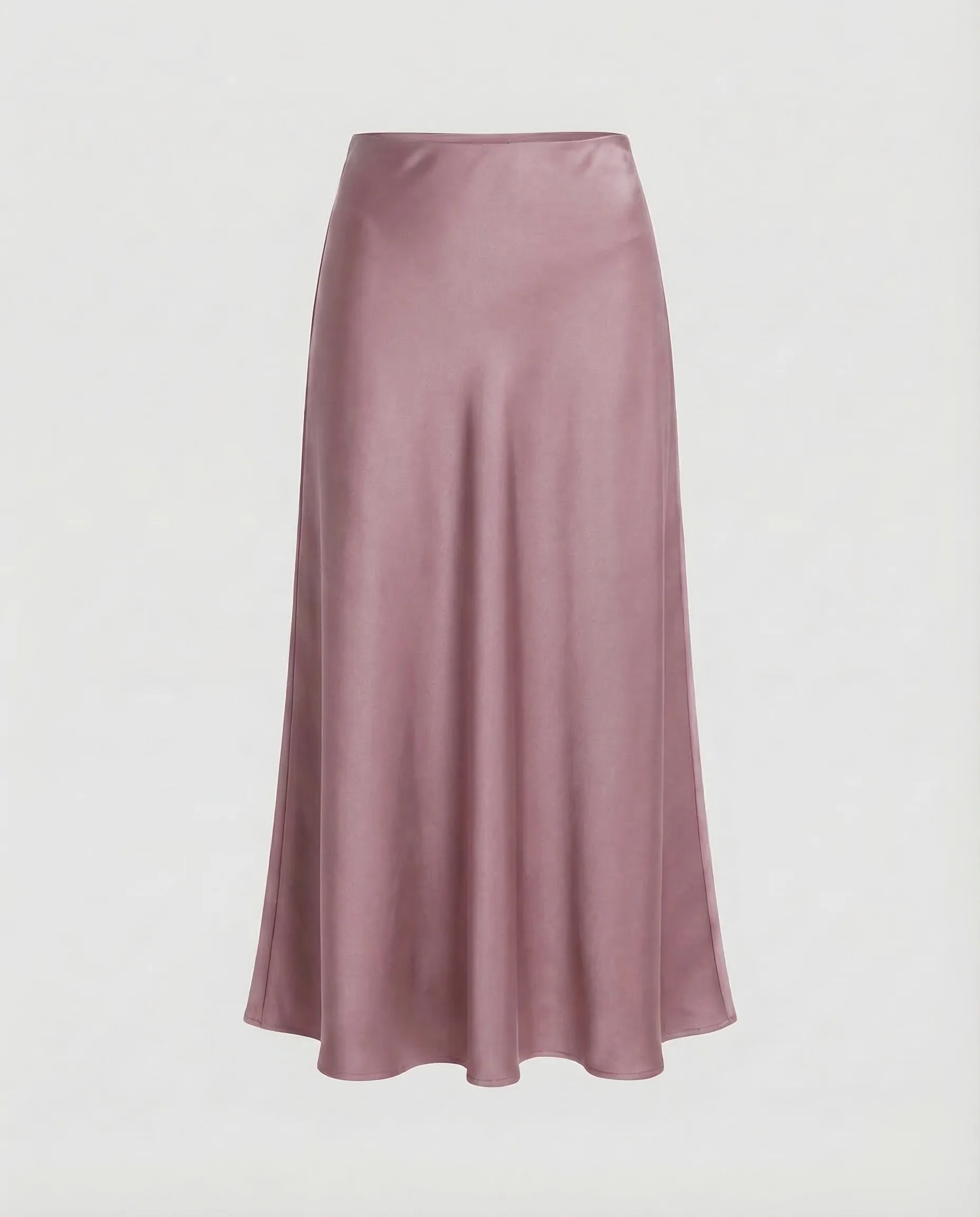 Damen Satin Maxirock Minimal - Image 9