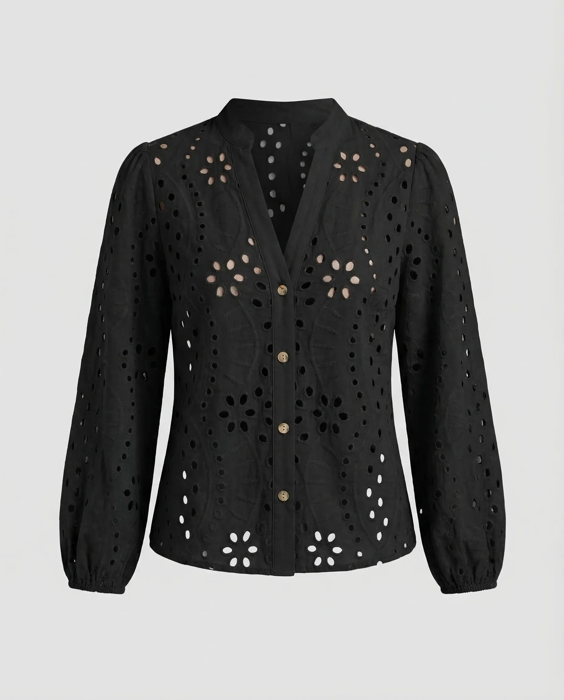 Damen Strickjacke Ajour - Image 5