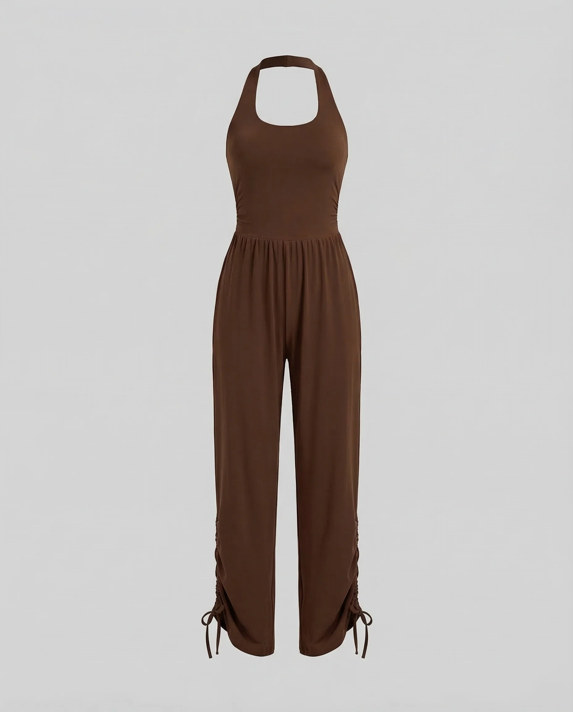 Jumpsuit Damen Elegant Weites Bein - Image 4