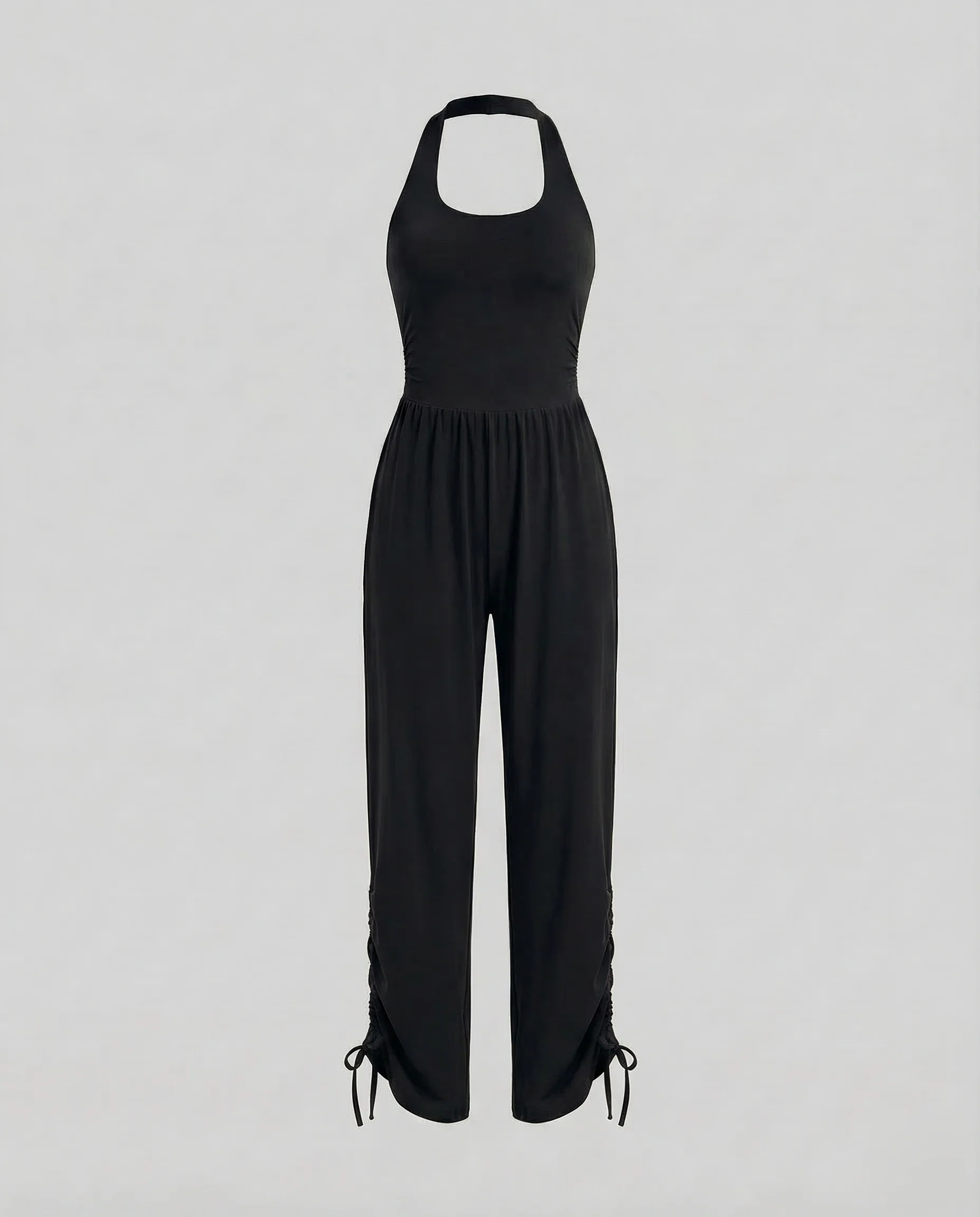 Jumpsuit Damen Elegant Weites Bein - Image 5