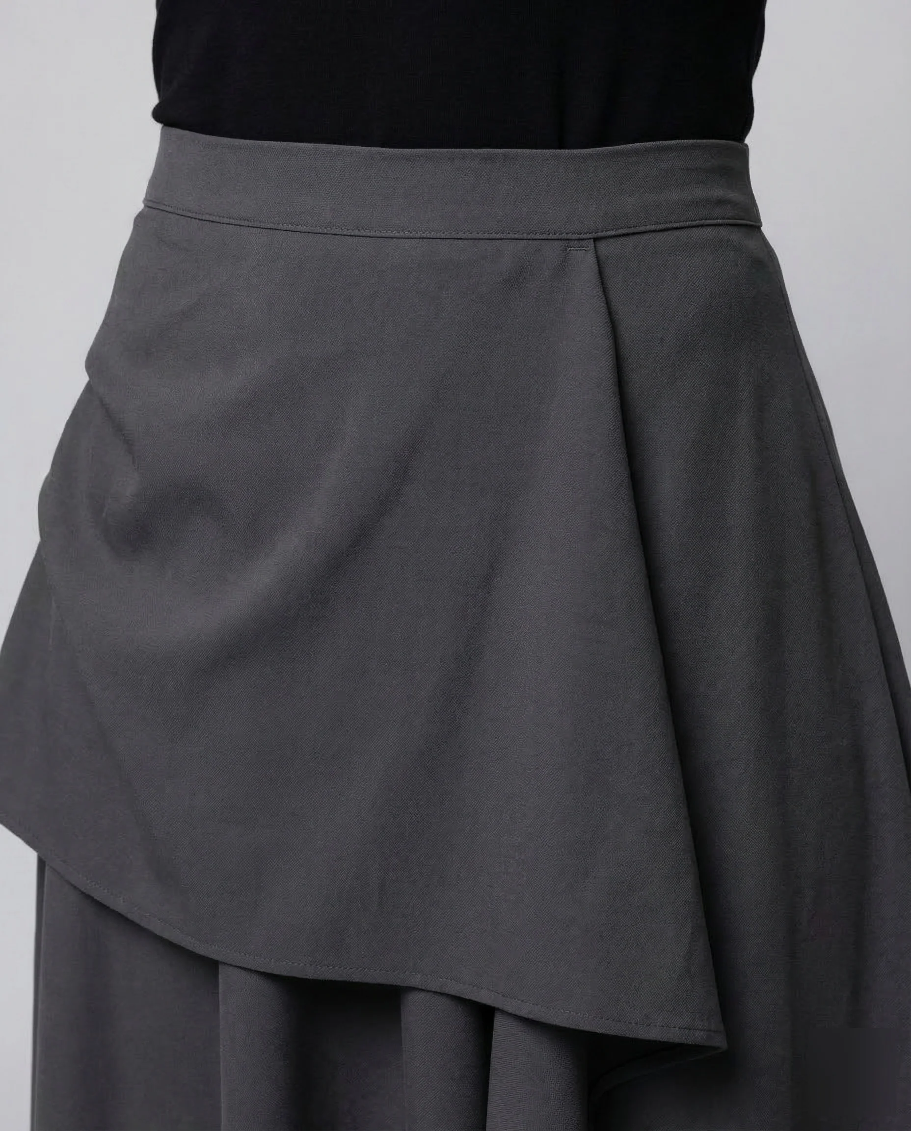 Damen Maxirock Drapiert - Image 3