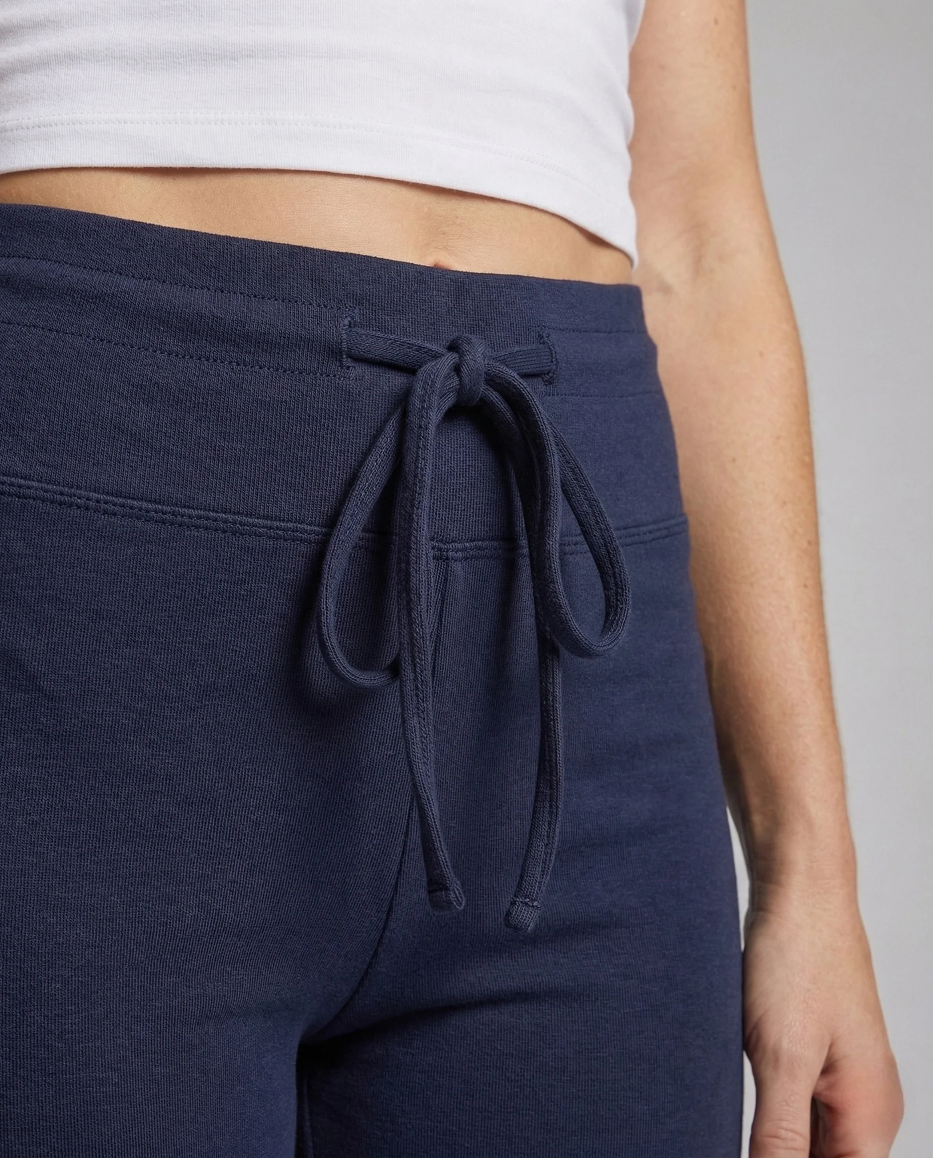 Damen Palazzo Strickhose High Waist mit Weitem Bein - Image 3
