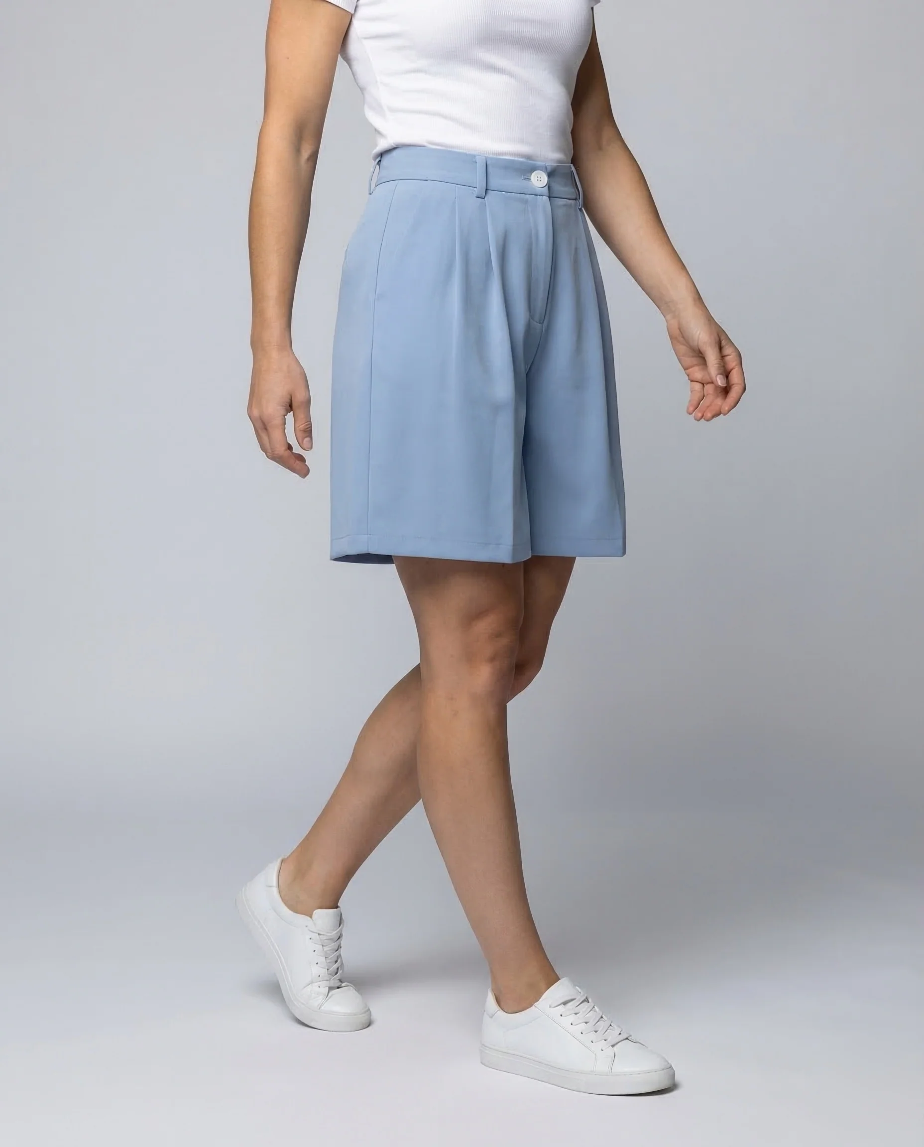 Damen Bermuda Shorts High Waist - Image 2
