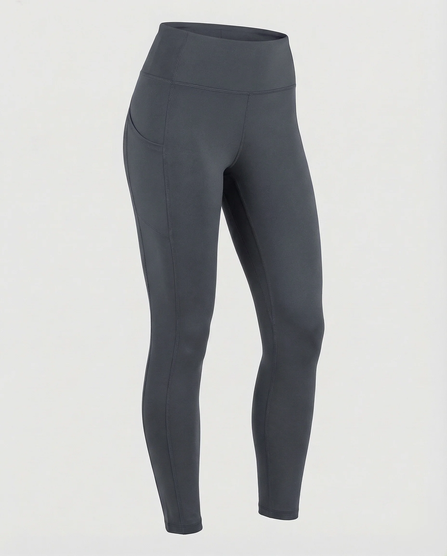 Damen Leggings High Waist Taschen - Image 6