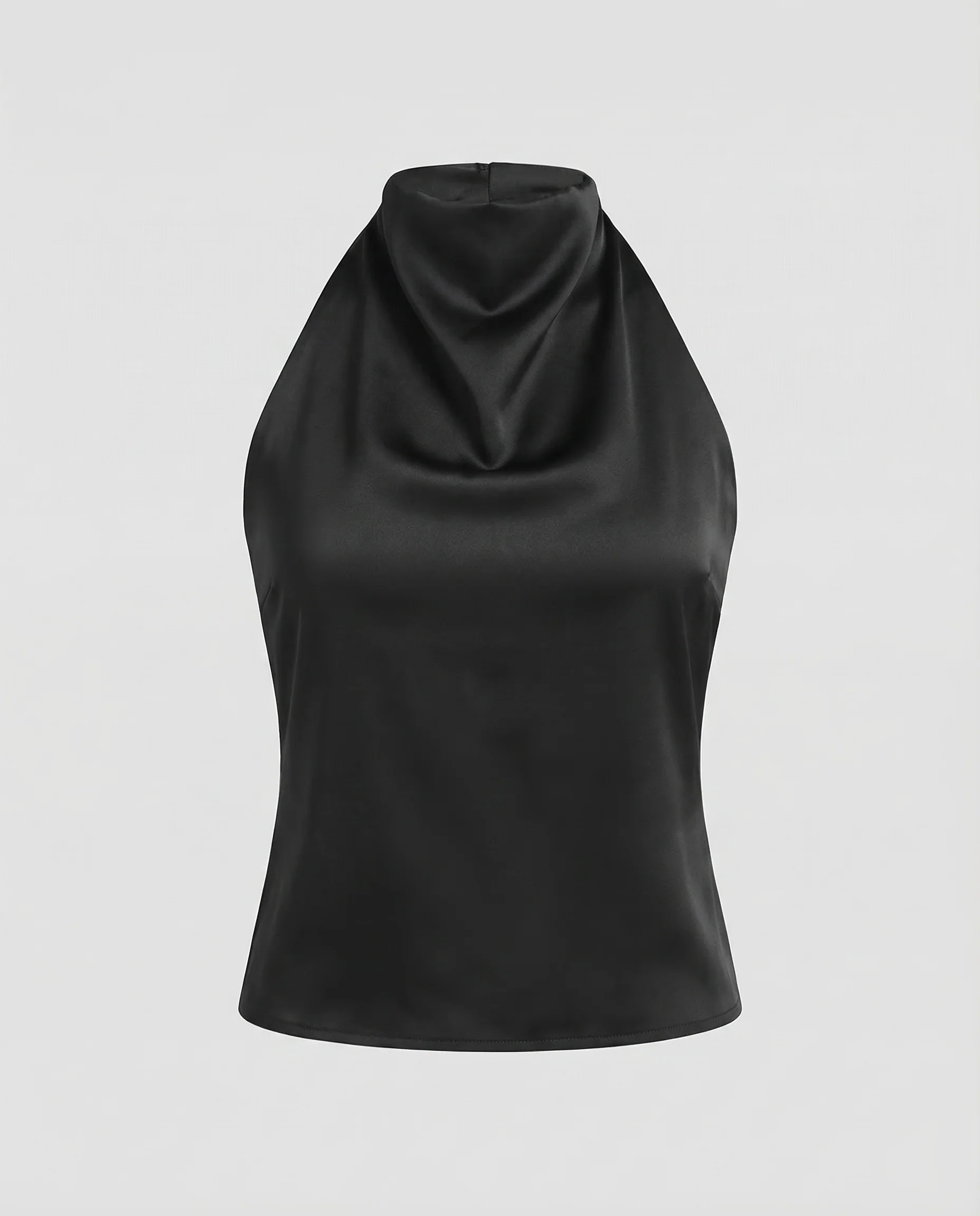 Damen Halter Top Stehkragen - Image 5