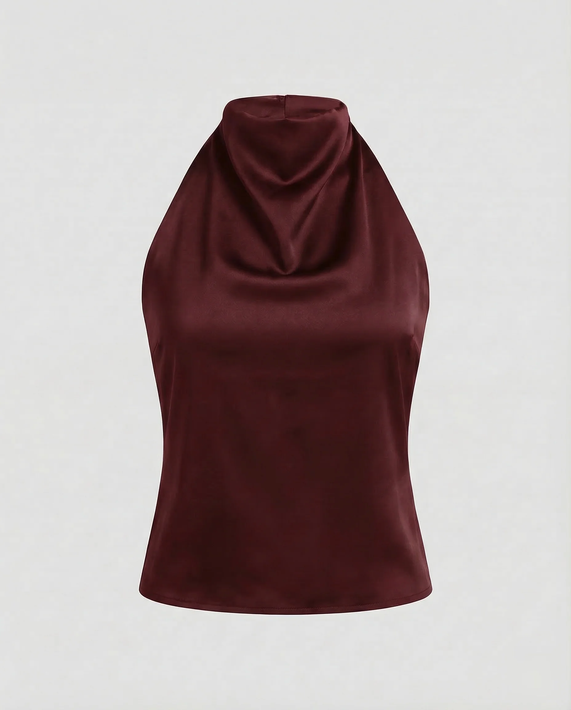 Damen Halter Top Stehkragen - Image 7