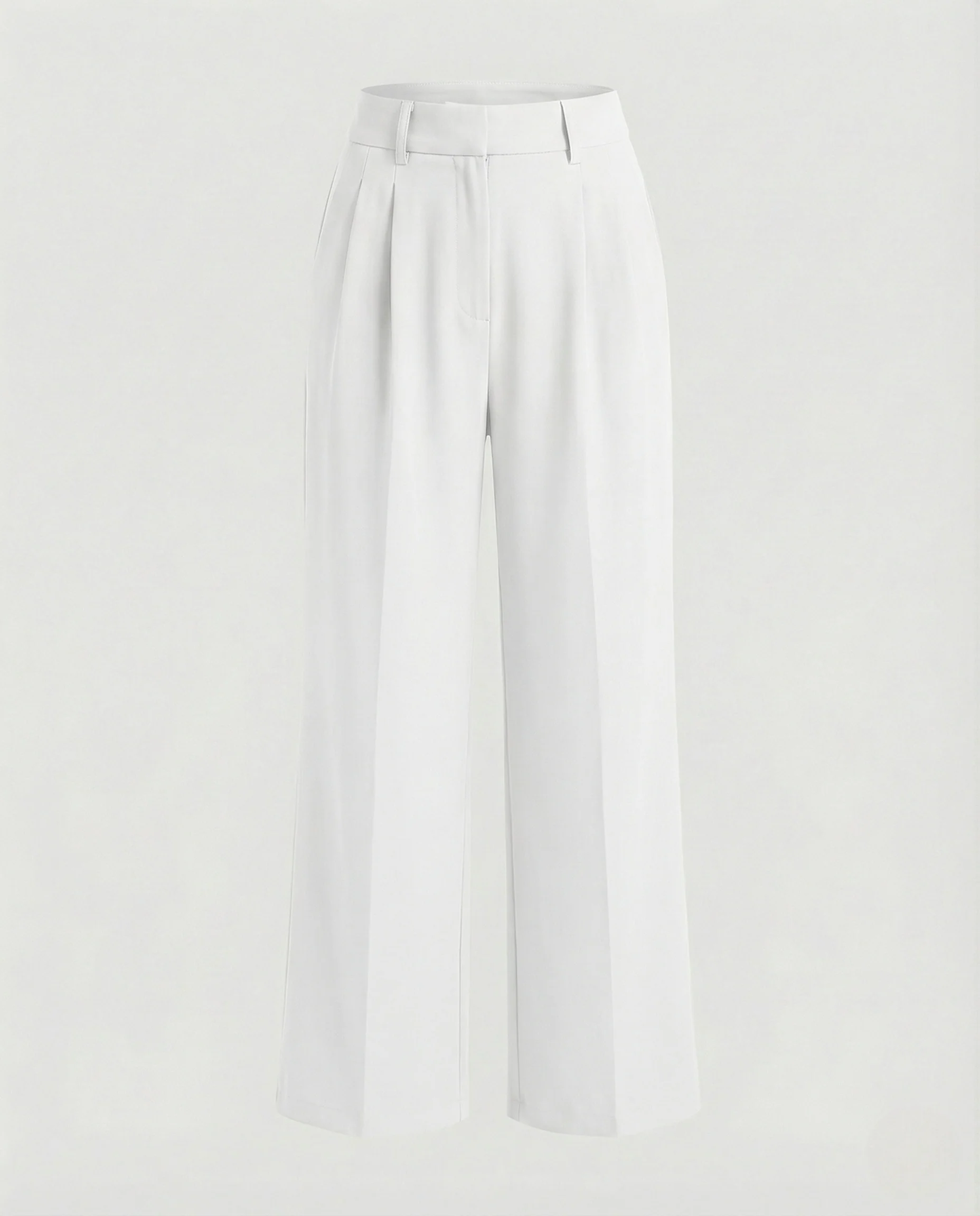 Freizeitkleidung Damen Bundfaltenhose Weit - Image 7