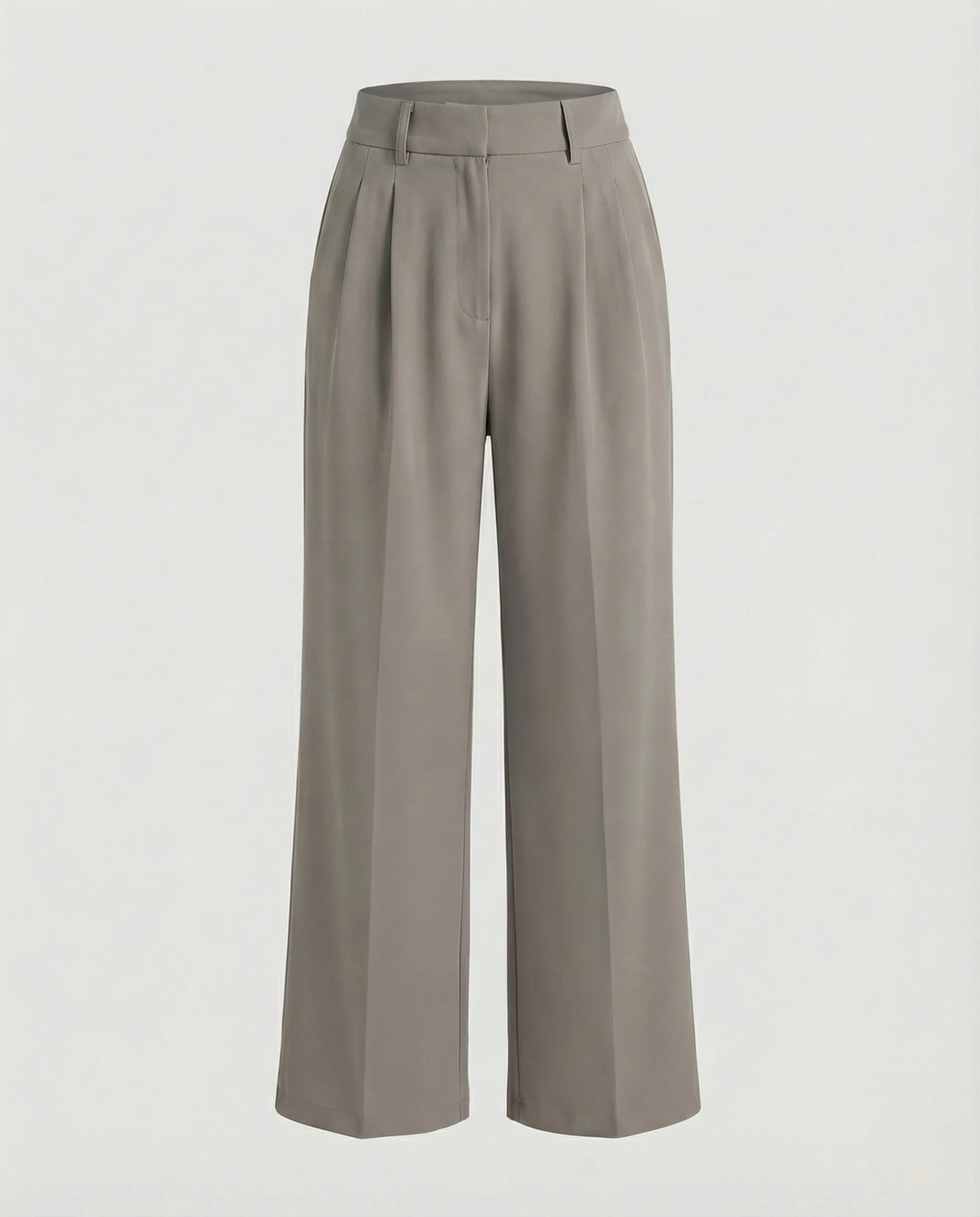 Freizeitkleidung Damen Bundfaltenhose Weit - Image 9