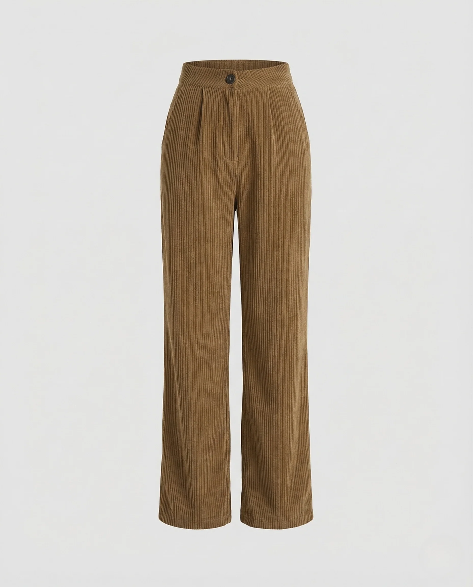 Damen Cordhose High Waist Weit - Image 5