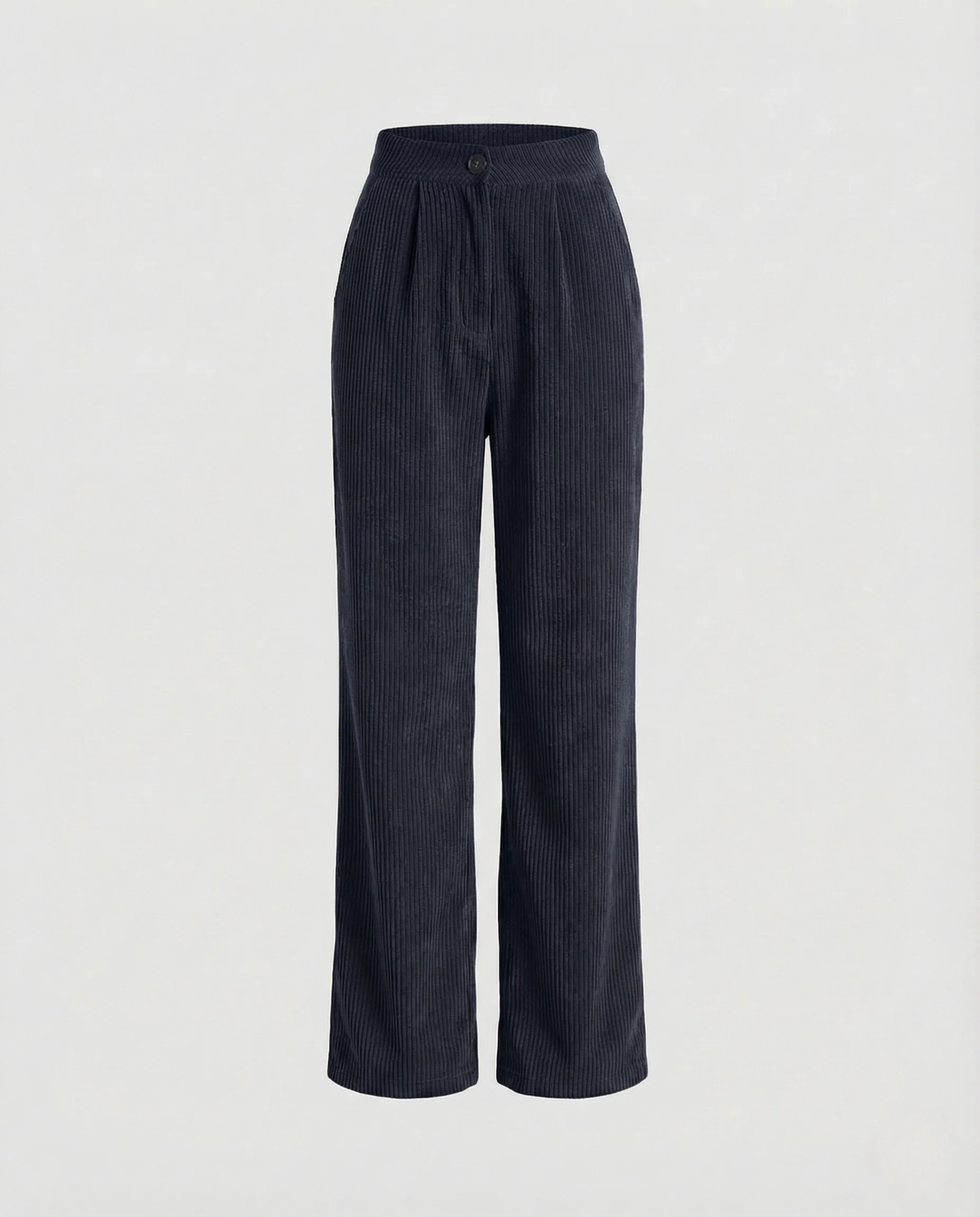 Damen Cordhose High Waist Weit - Image 6